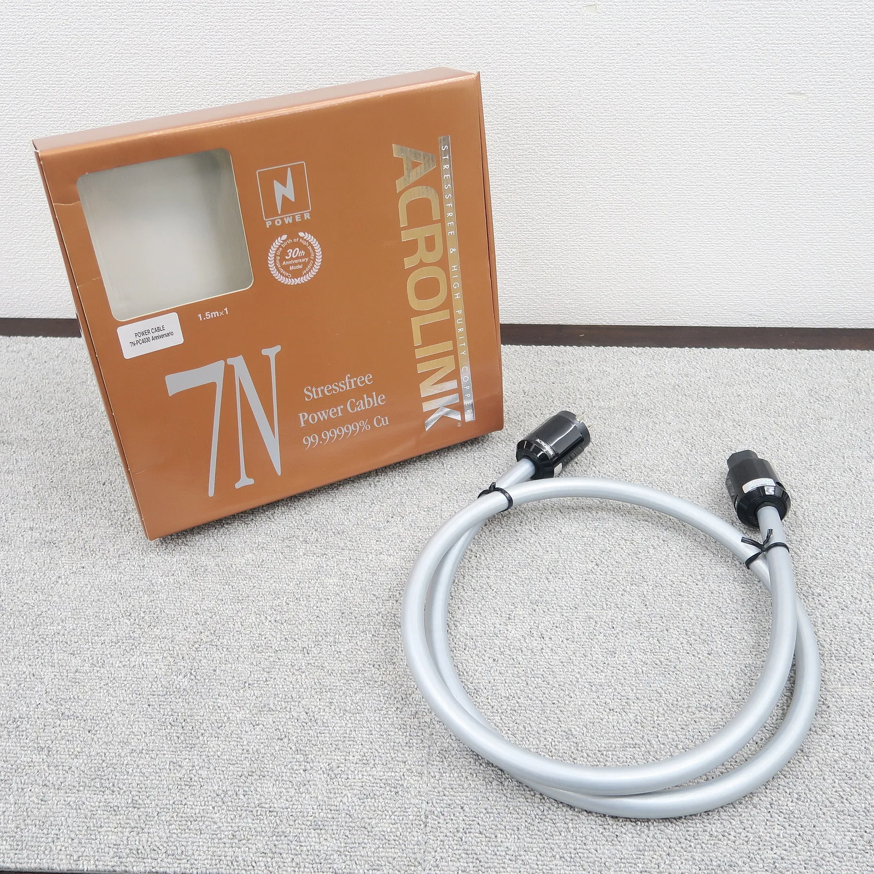 アクロリンク ACROLINK 7N-PC4030 ANNIVERSARIO 1.5m 電源ケーブル