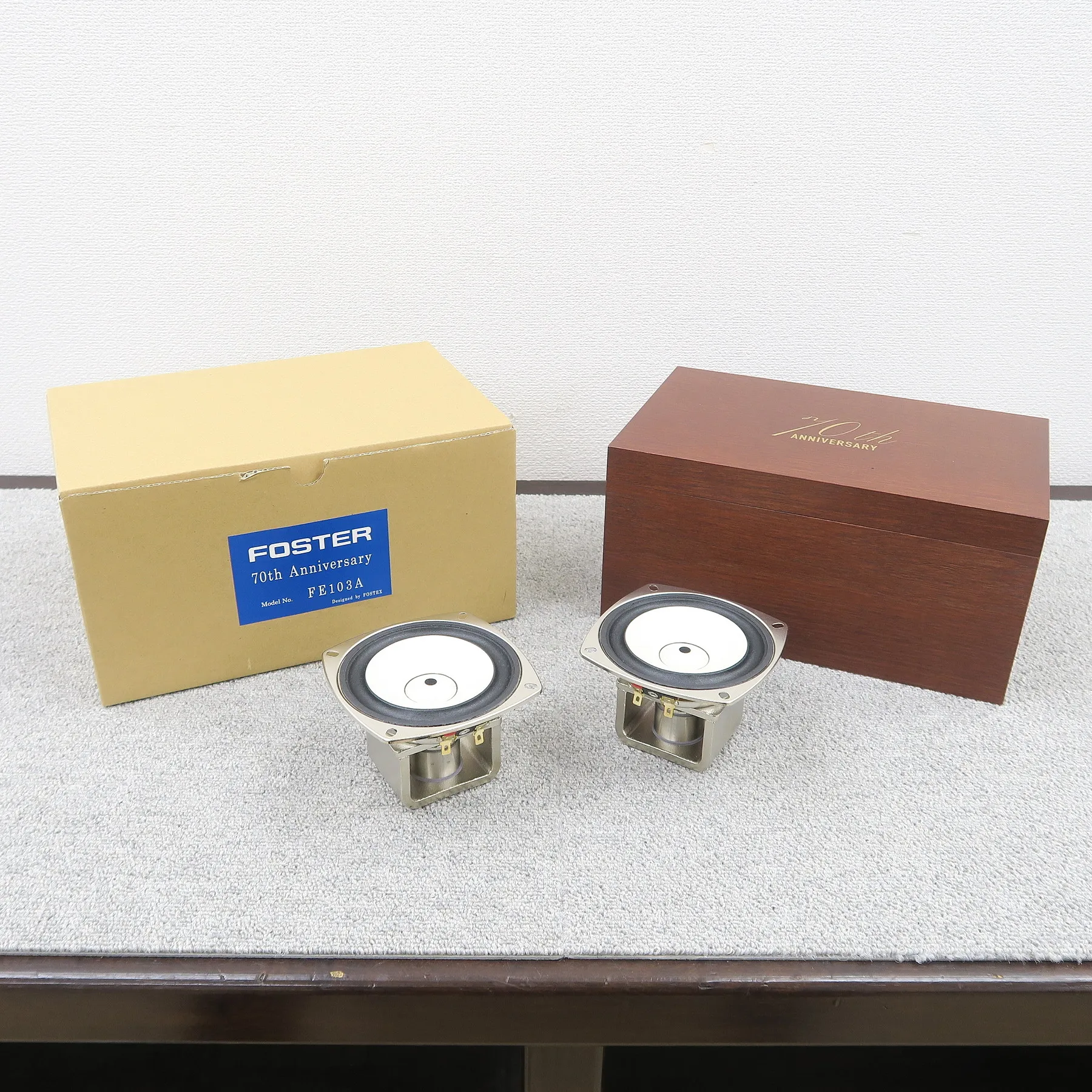 フォステクス FOSTEX FE103A ペア フルレンジ【元箱】