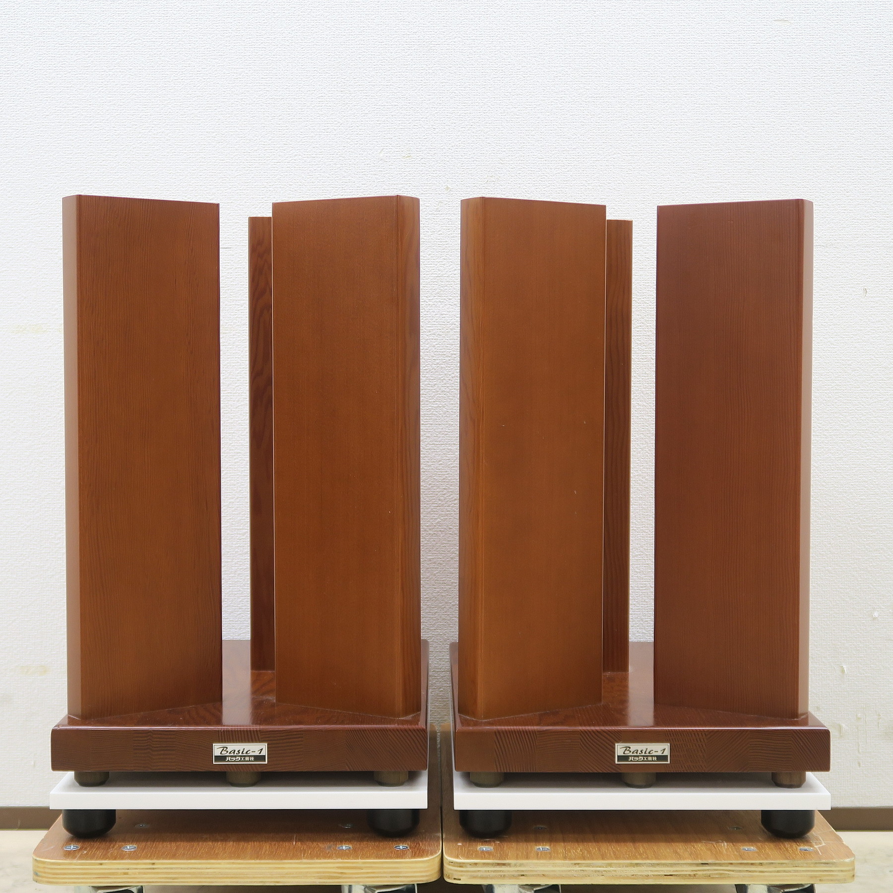 【希少】バック工芸社 BASIC-1 スピーカースタンド 希少】バック工芸社 BASIC-1 スピーカースタンド - メルカリ