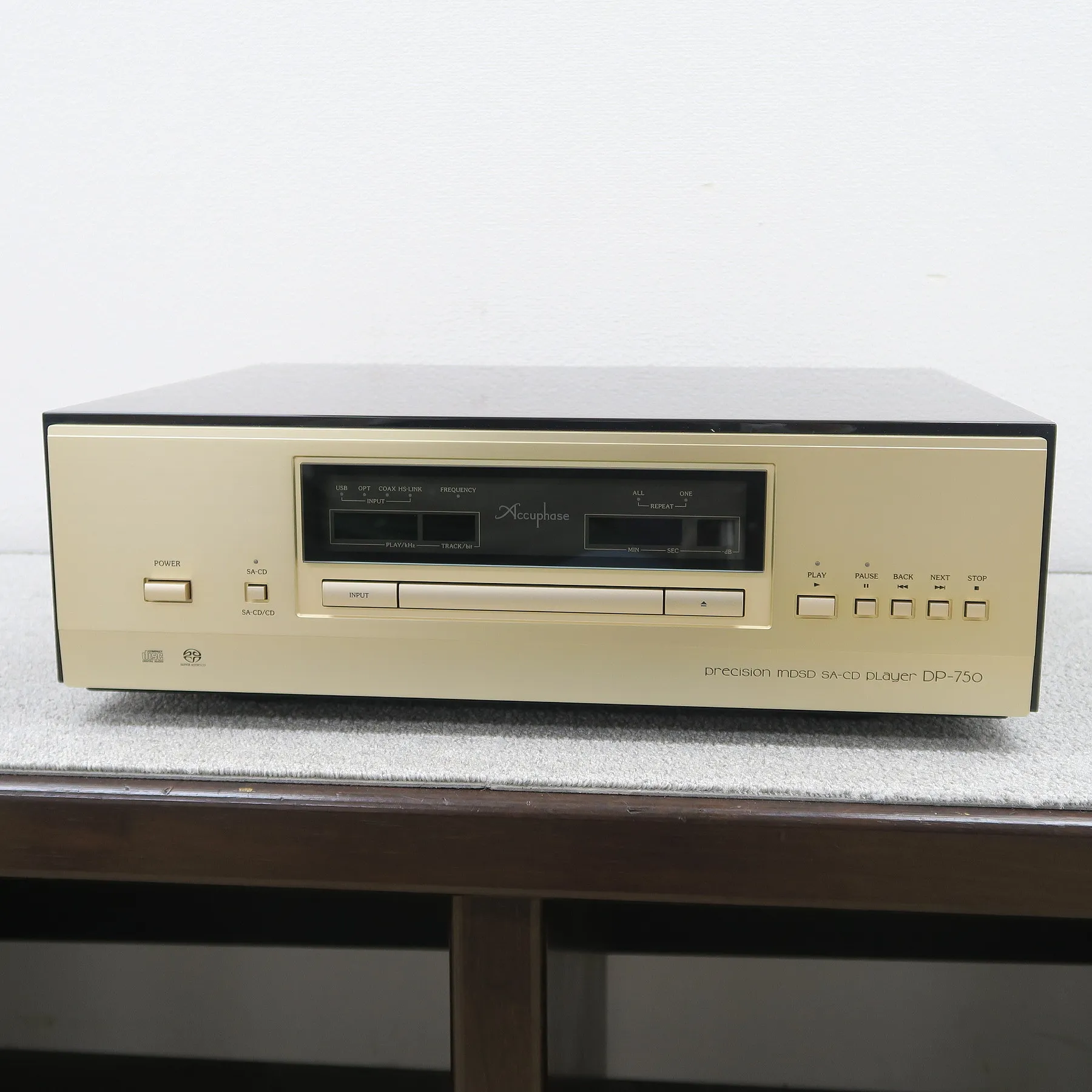 アキュフェーズ Accuphase DP-750 CDプレーヤー【元箱】