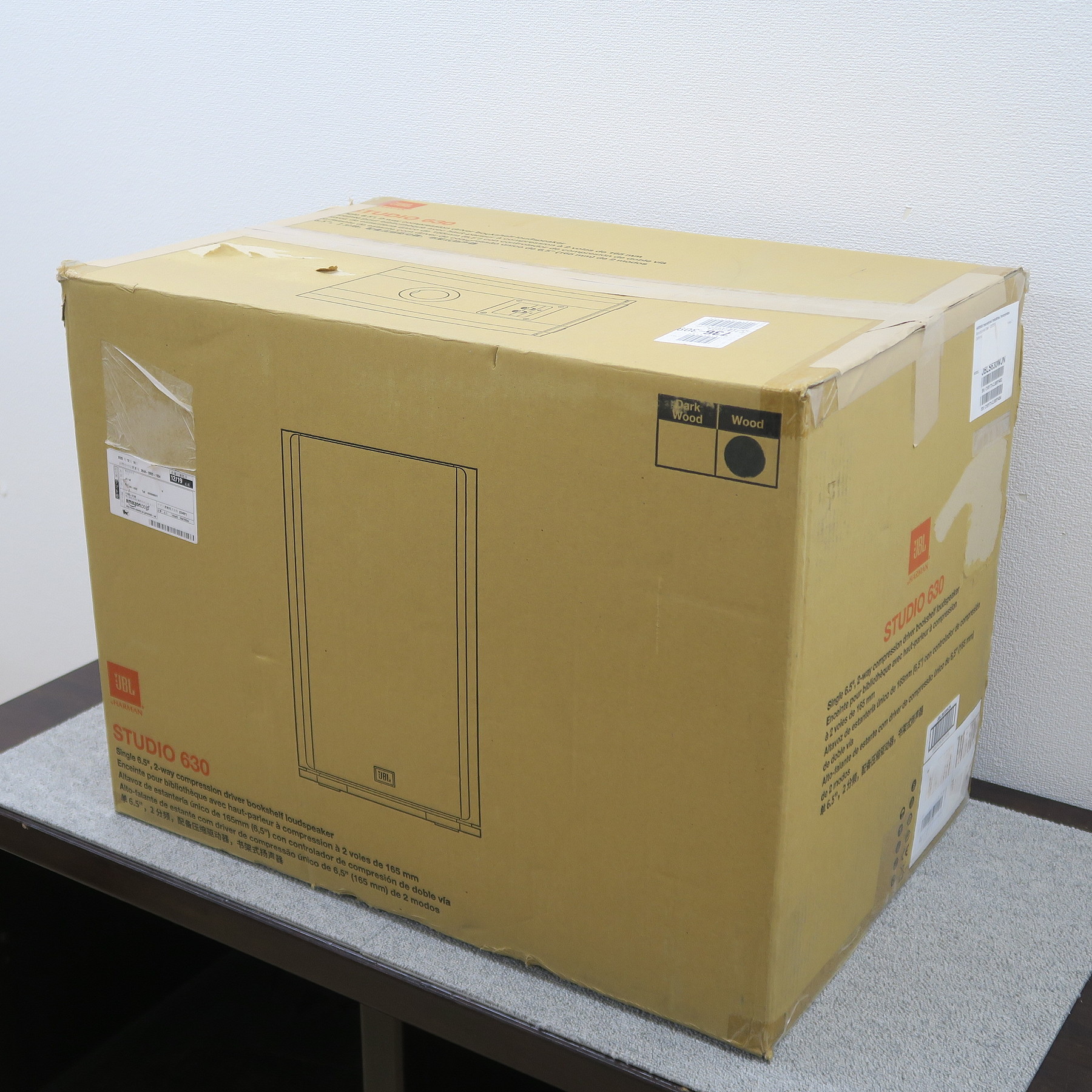 JBL STUDIO 630 スピーカー元箱付き Sランク】ジェイビーエル JBL STUDIO 630 スピーカーペア【元箱
