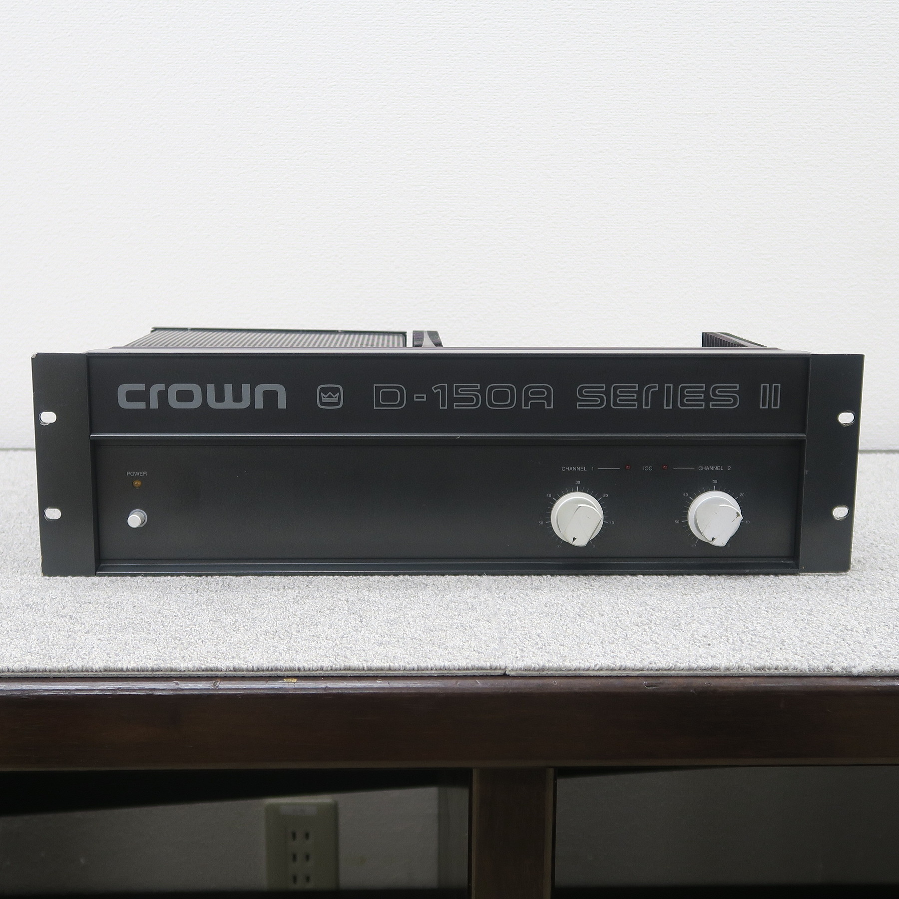 Bランク】クラウン CROWN D-150A SeriesⅡ PAパワーアンプ @52341