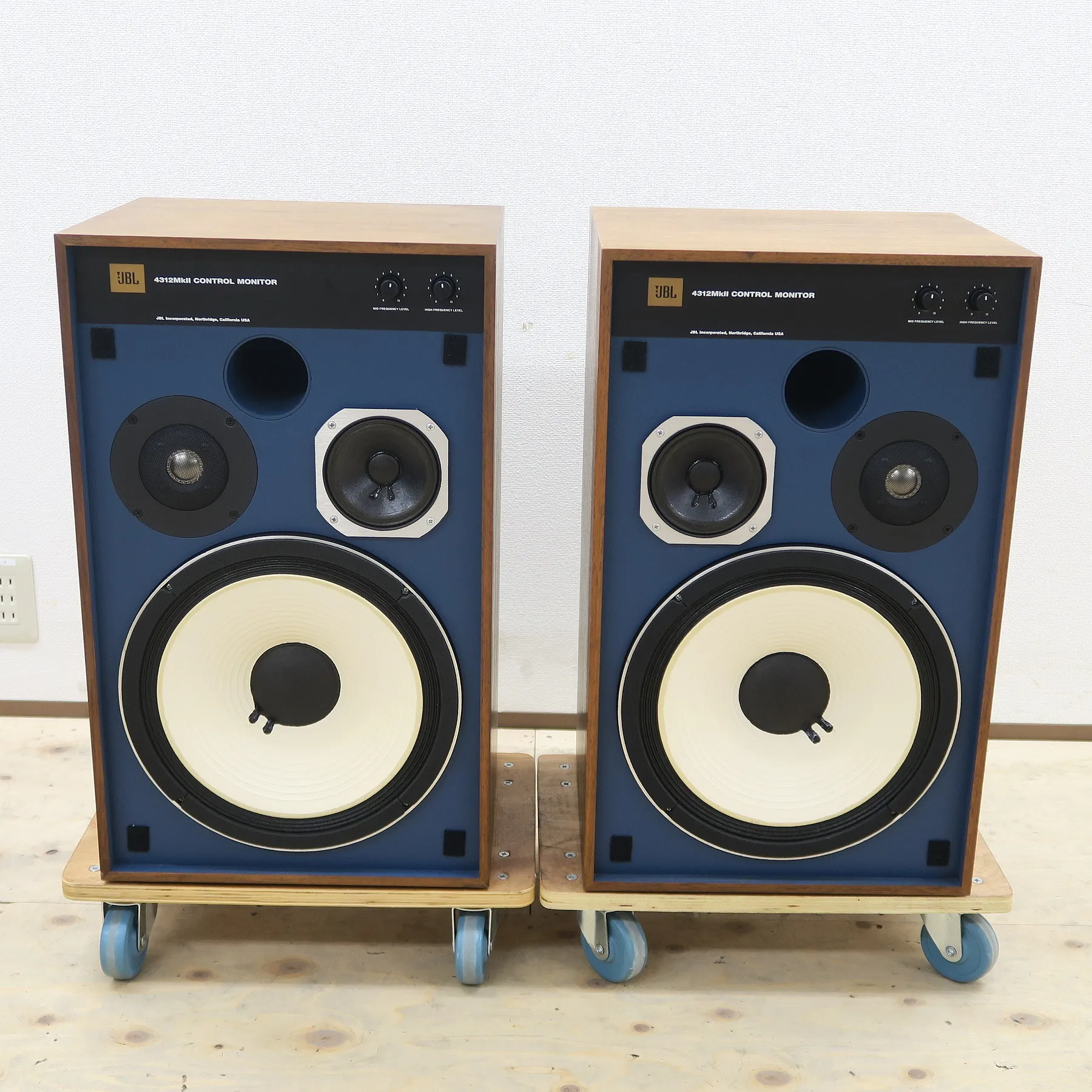 ジェイビーエル JBL 4312MKⅡ WX スピーカーペア