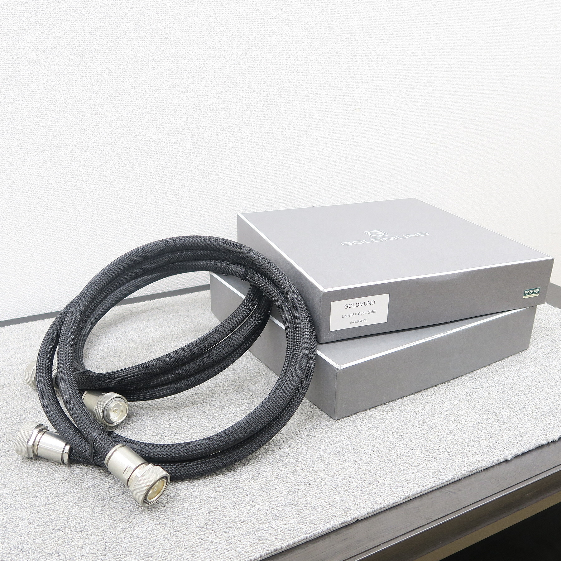 ゴールドムンド GOLDMUND Lineal SP 2.5m LSA-S1付 スピーカーケーブル
