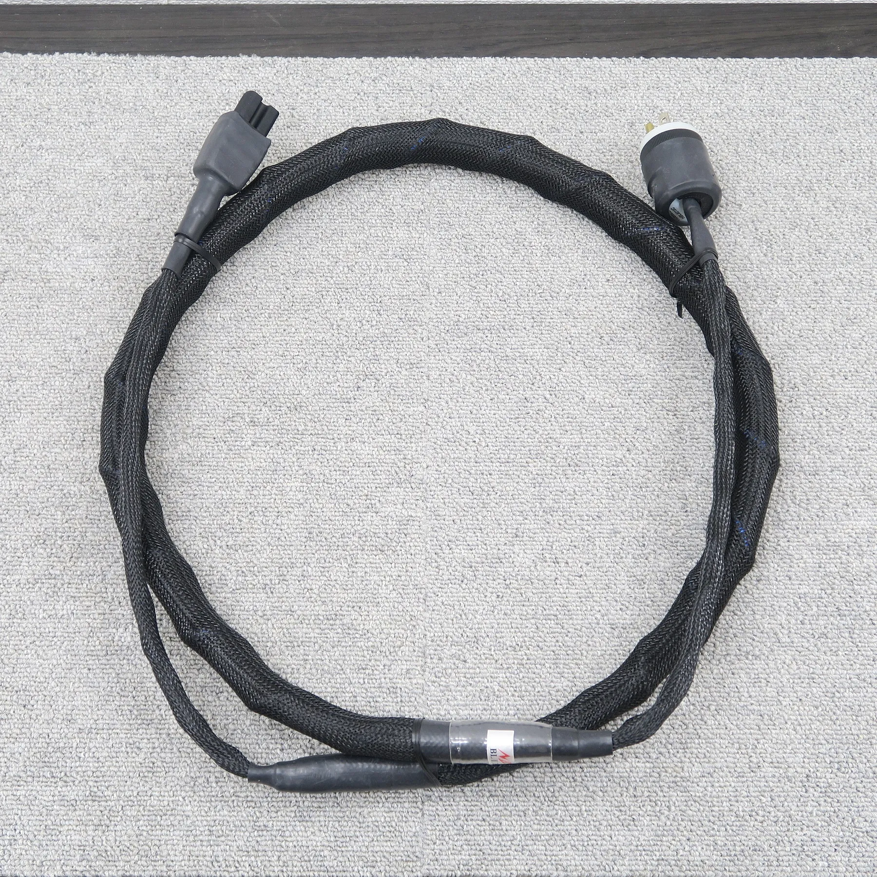 エヌビーエス NBS BLACK LABEL Ⅱ1.8m 電源ケーブル