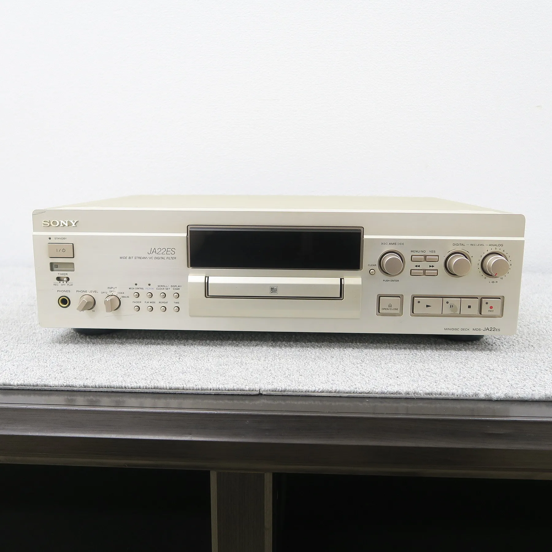 ソニー SONY MDS-JA22ES MDデッキ