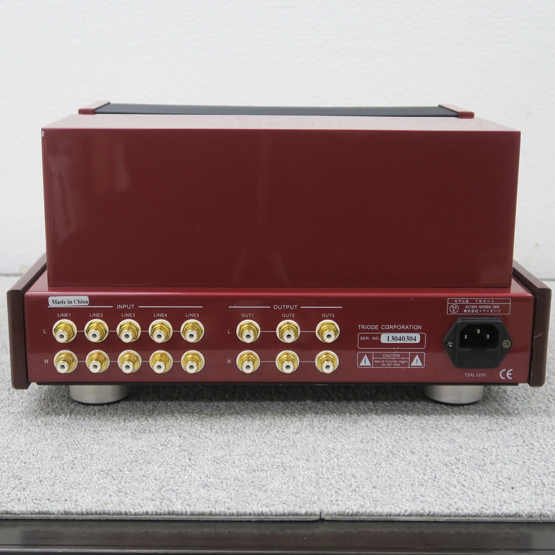 トライオード TRIODE TRX-1 プリアンプ @52748｜中古オーディオ販売