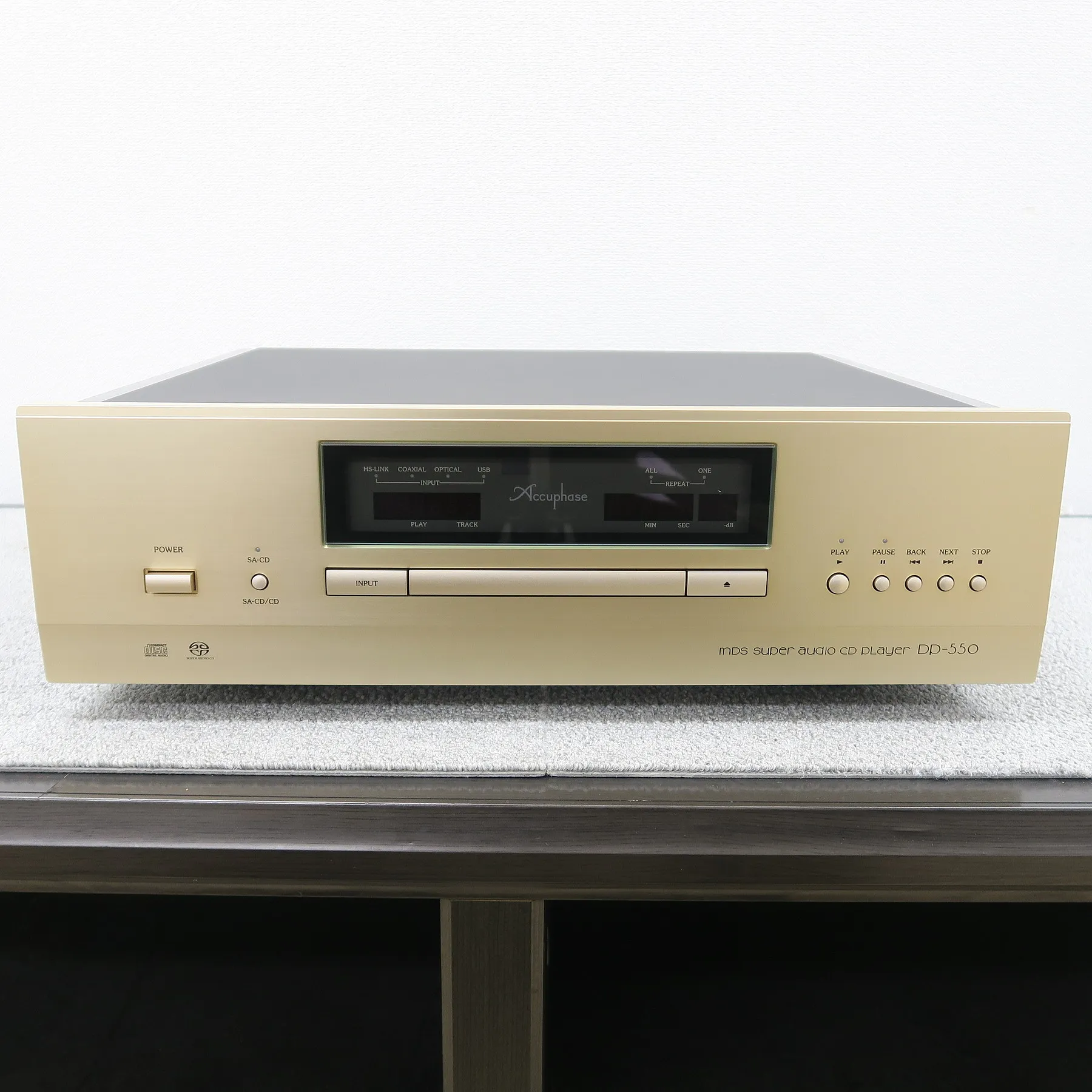 アキュフェーズ Accuphase DP-550 CDデッキ【元箱】