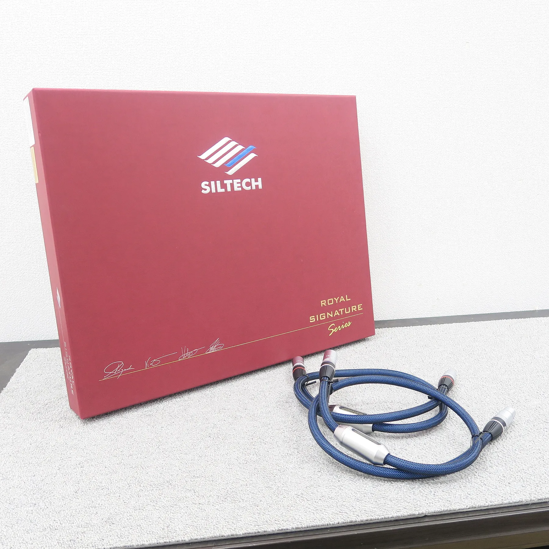 シルテック SILTECH Crown princess XLRケーブル 1.0m ペア 【元箱】