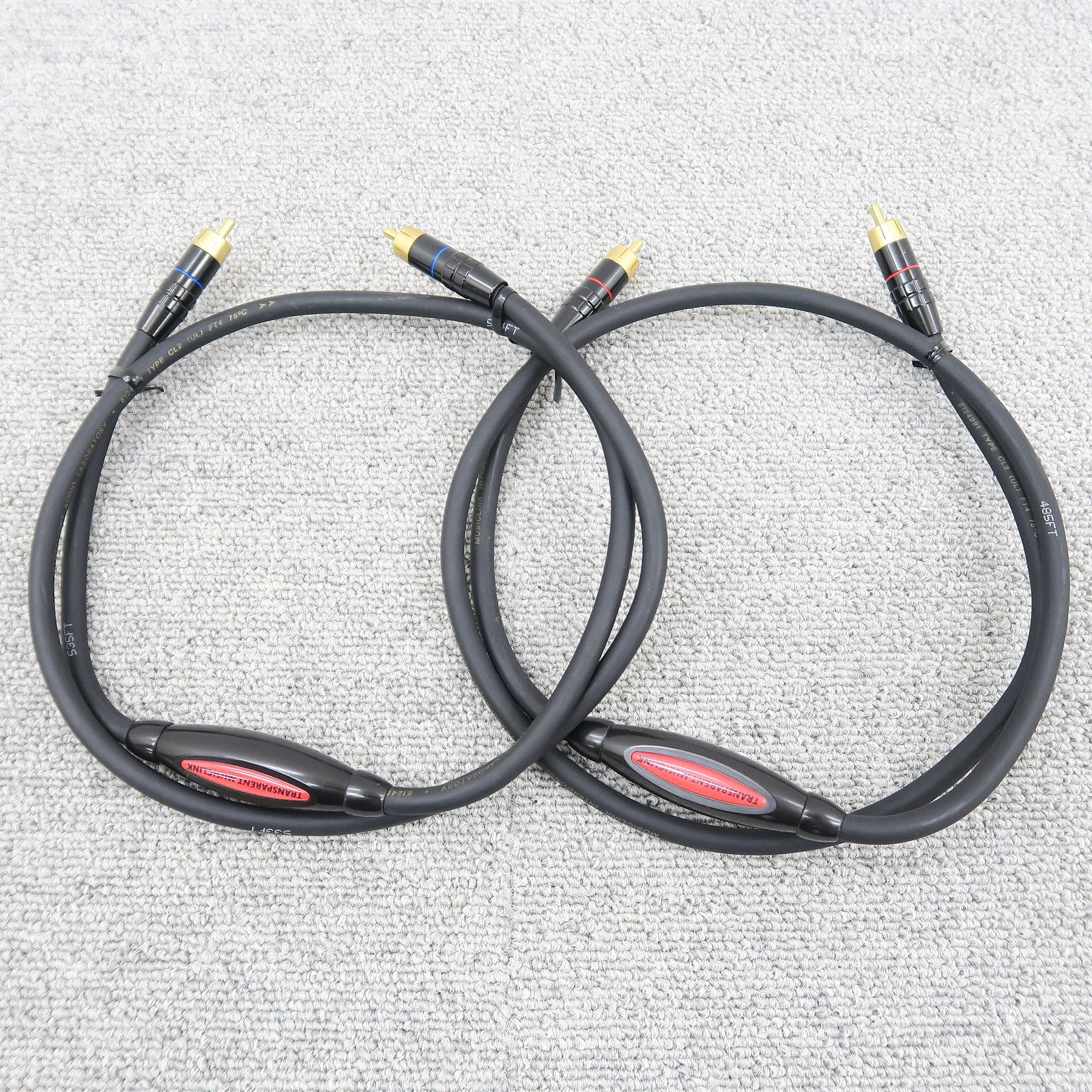 トランスペアレント オーディオ TRANSPARENT AUDIO Musiclink 1.0m RCAケーブルペア