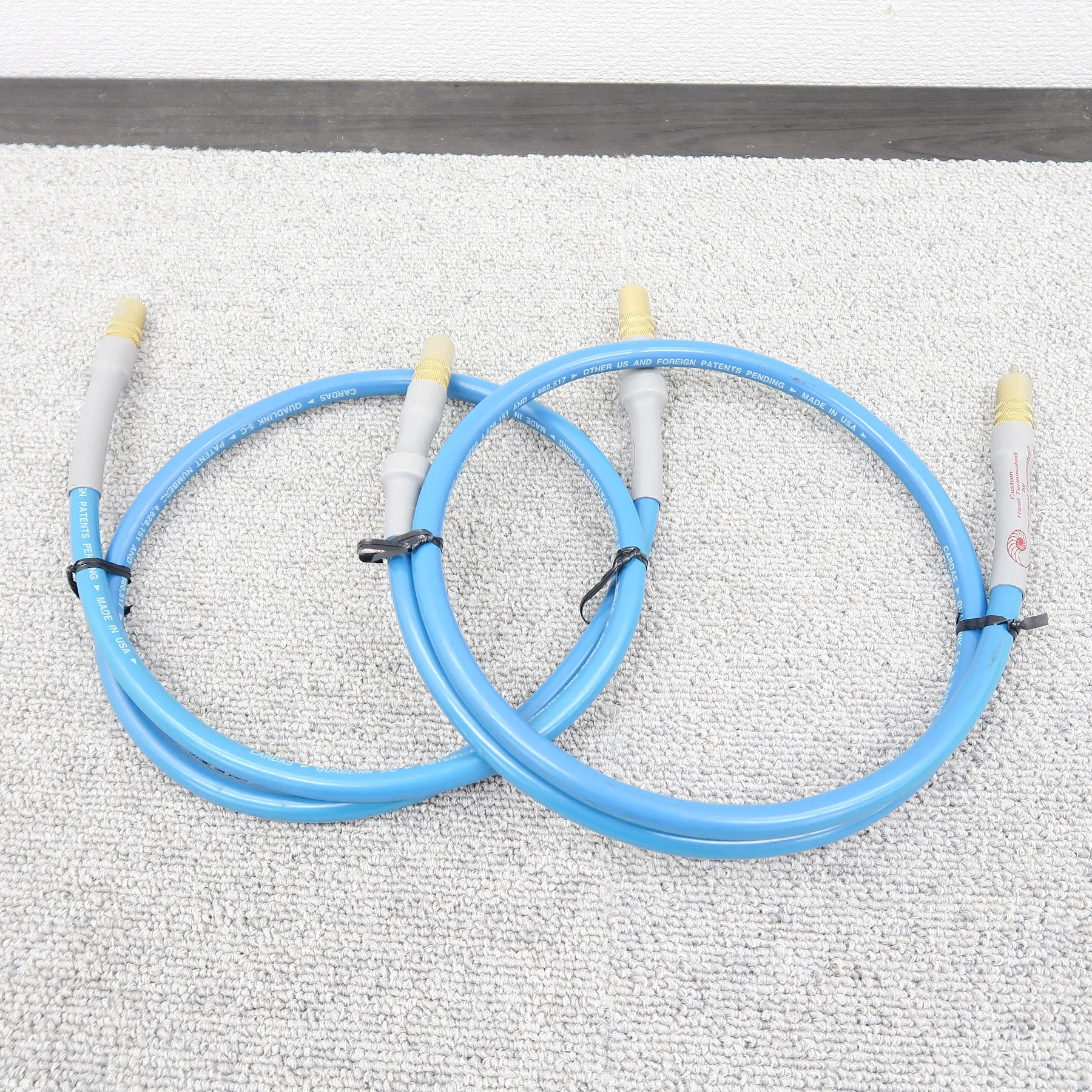 カルダス CARDAS QUADLINK 5-C 1.0m RCAケーブルペア