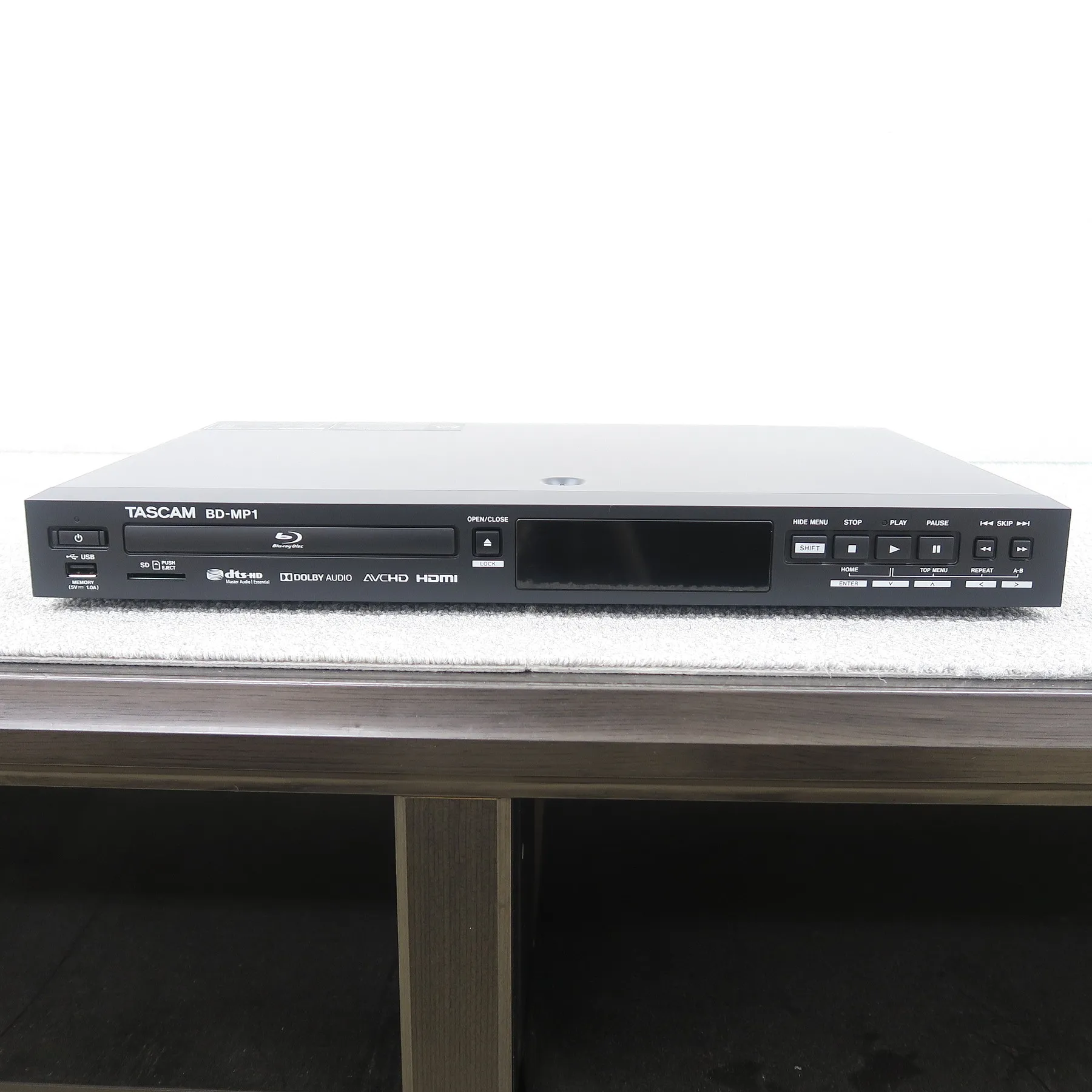 タスカム TASCAM BD-MP1 BDプレーヤー【元箱】