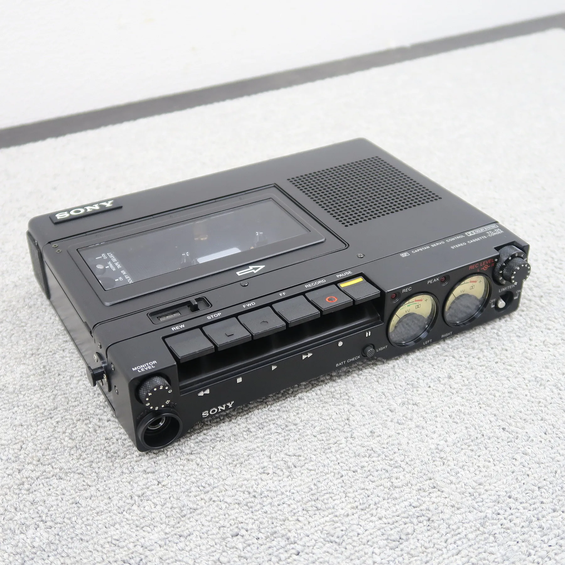 ソニー SONY TC-D5 ポータブルカセットレコーダー デンスケ