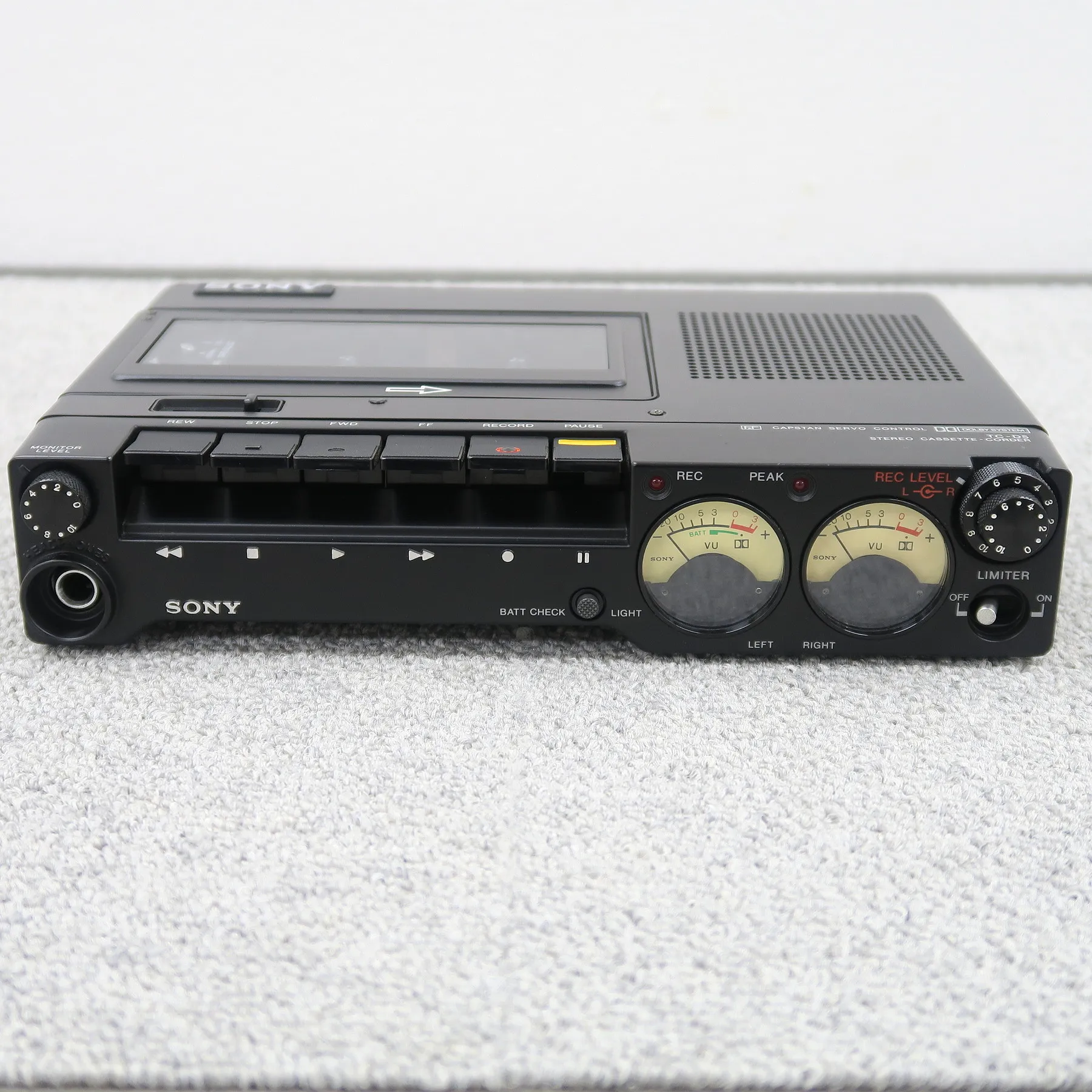 ソニー SONY TC-D5 ポータブルカセットレコーダー デンスケ @52928