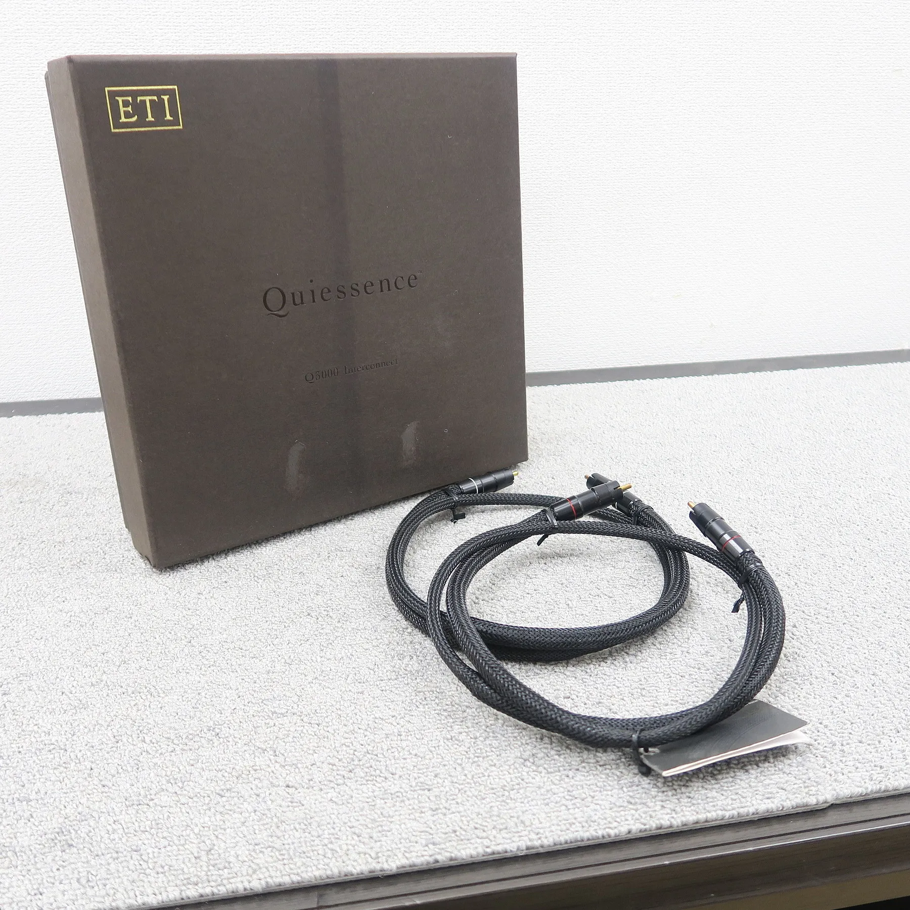 イーティーアイ ETI Q-3000RCA 1.0m RCAケーブル