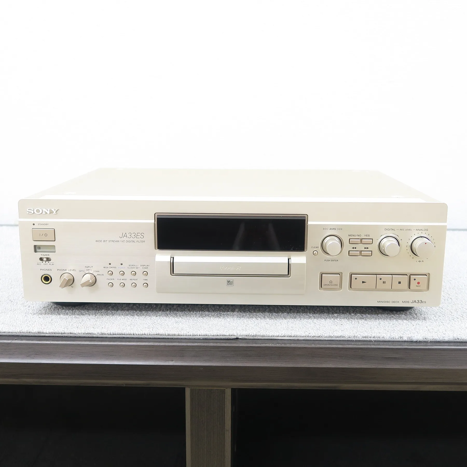 ソニー SONY MDS-JA33ES MDデッキ