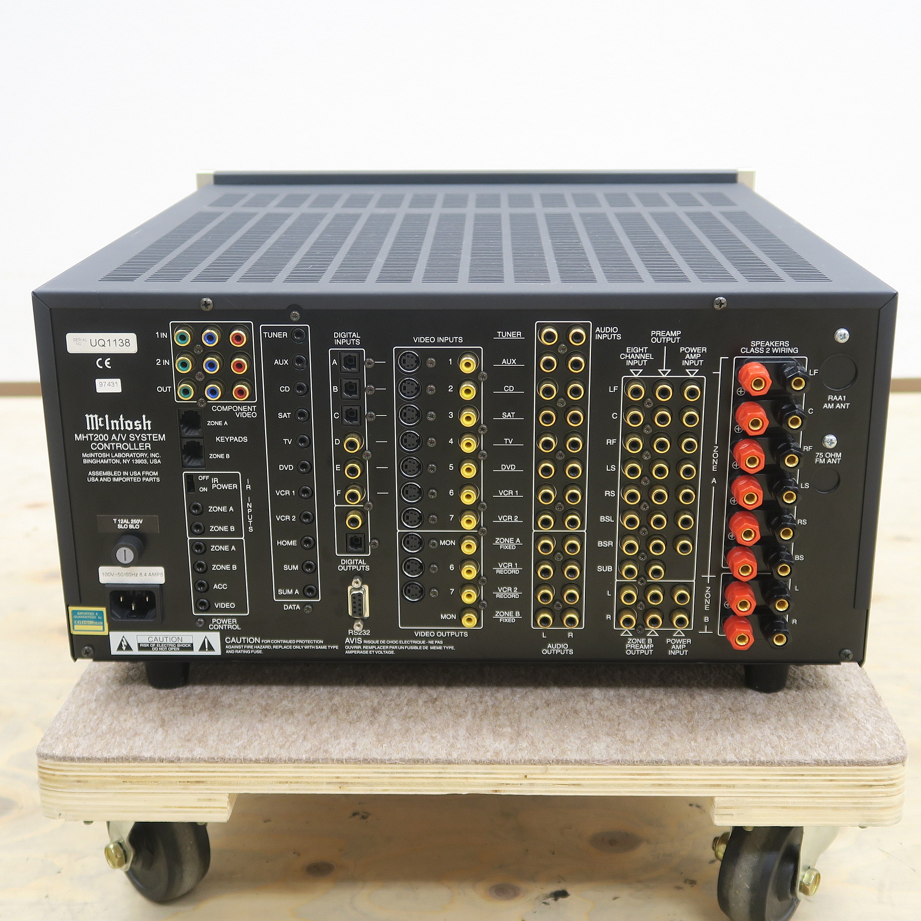 Aランク】マッキントッシュ Mcintosh MHT-200 AVアンプ @51692 / 中古