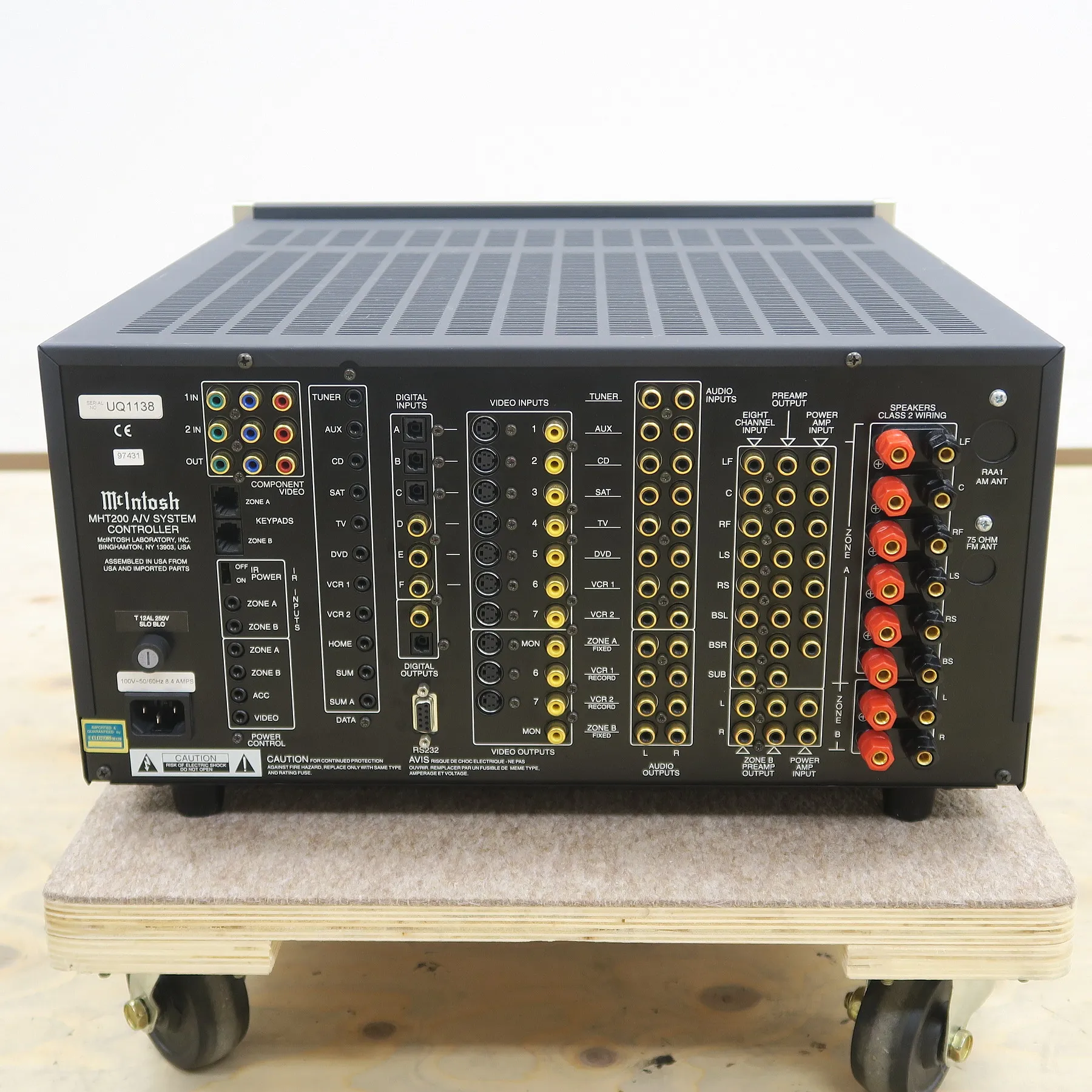 マッキントッシュ Mcintosh MHT-200 AVアンプ @51692|中古オーディオ マッキントッシュ Mcintosh MHT-200 AVアンプ @51692|中古オーディオ