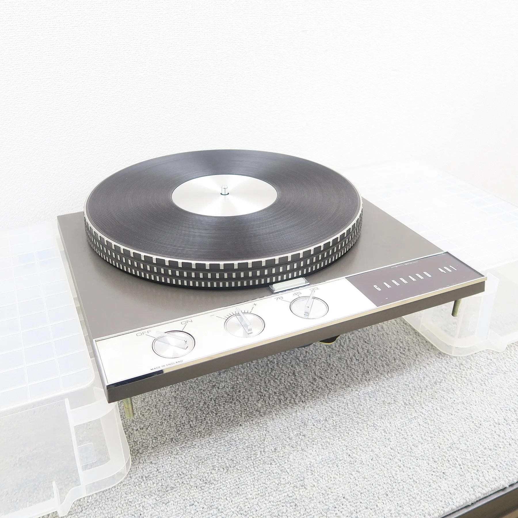 ガラード GARRARD 401 ターンテーブル 【元箱】