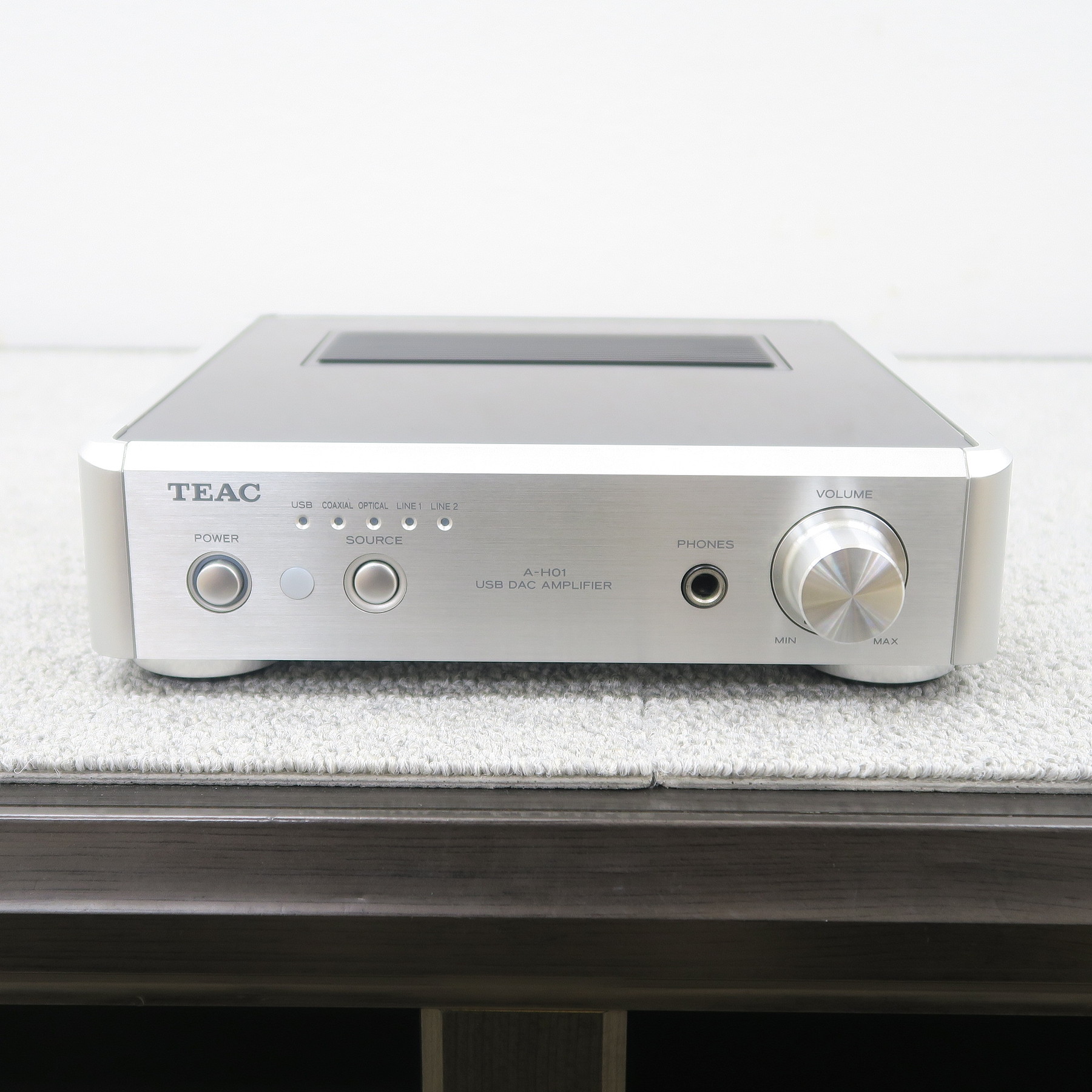 teac A-H01 USB DAC アンプ - オーディオ機器