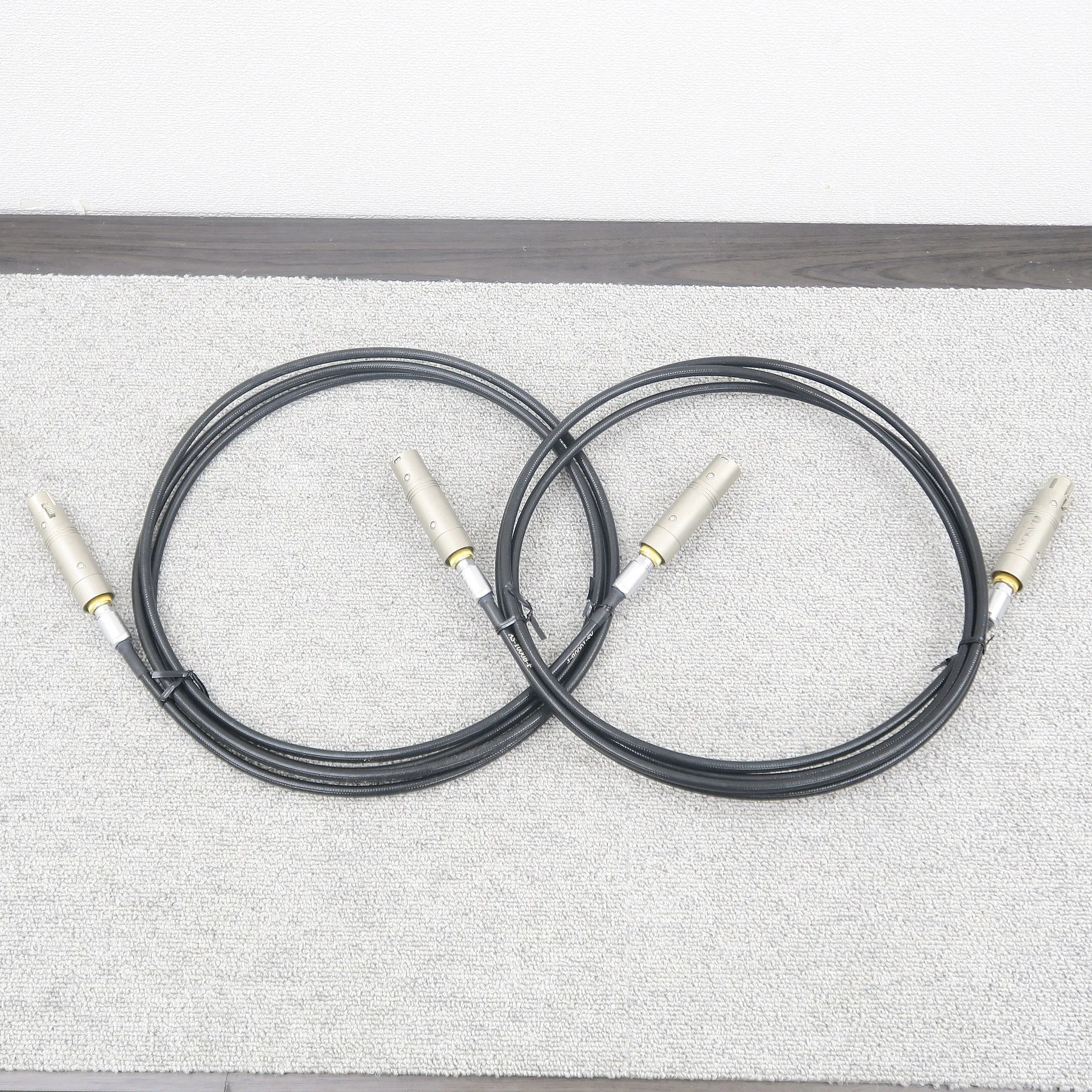 アスカ ASUKA TYPE F + PRO 専用BNCケーブル付き 3.0m XLRケーブルペア