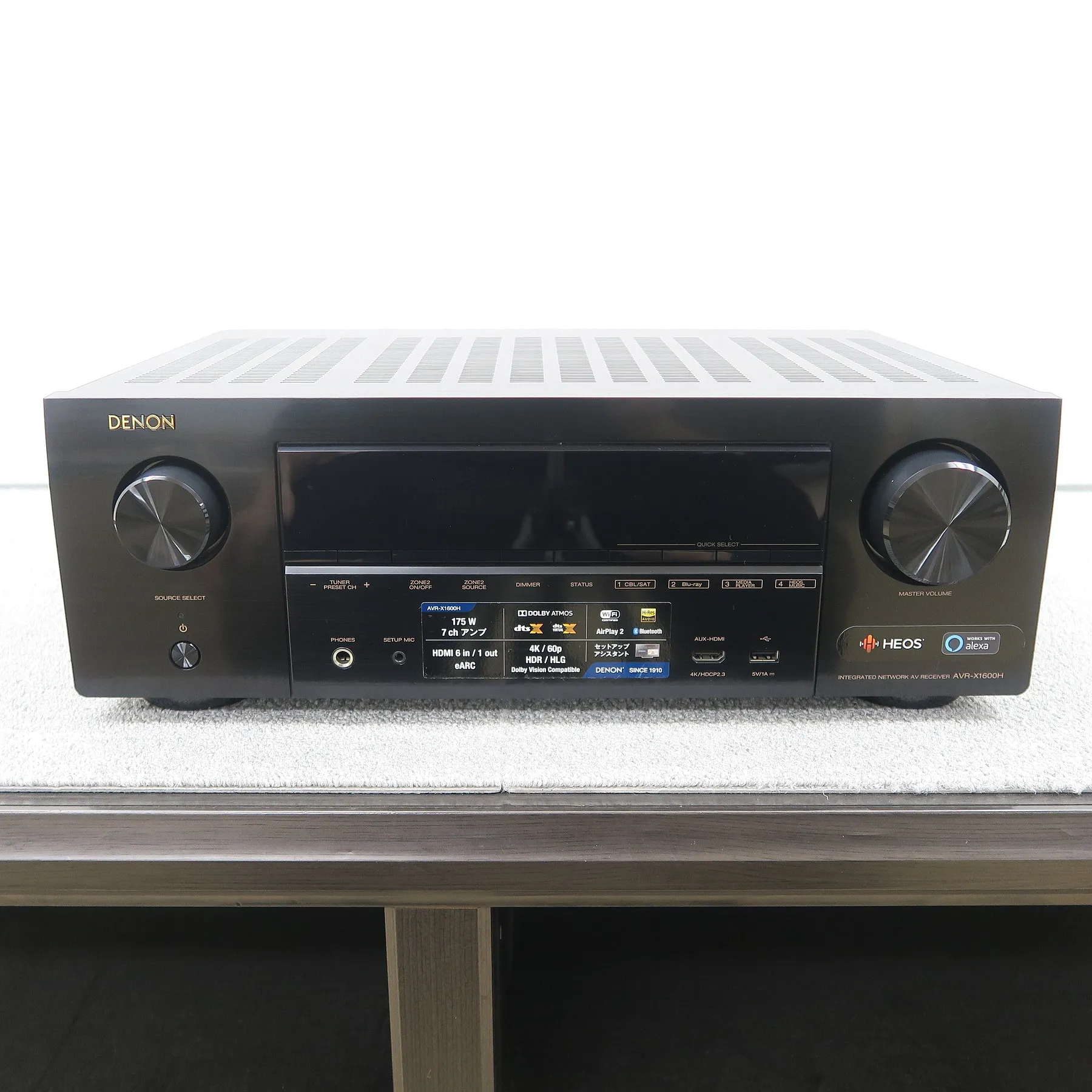 デノン DENON AVR-X1600H AVアンプ