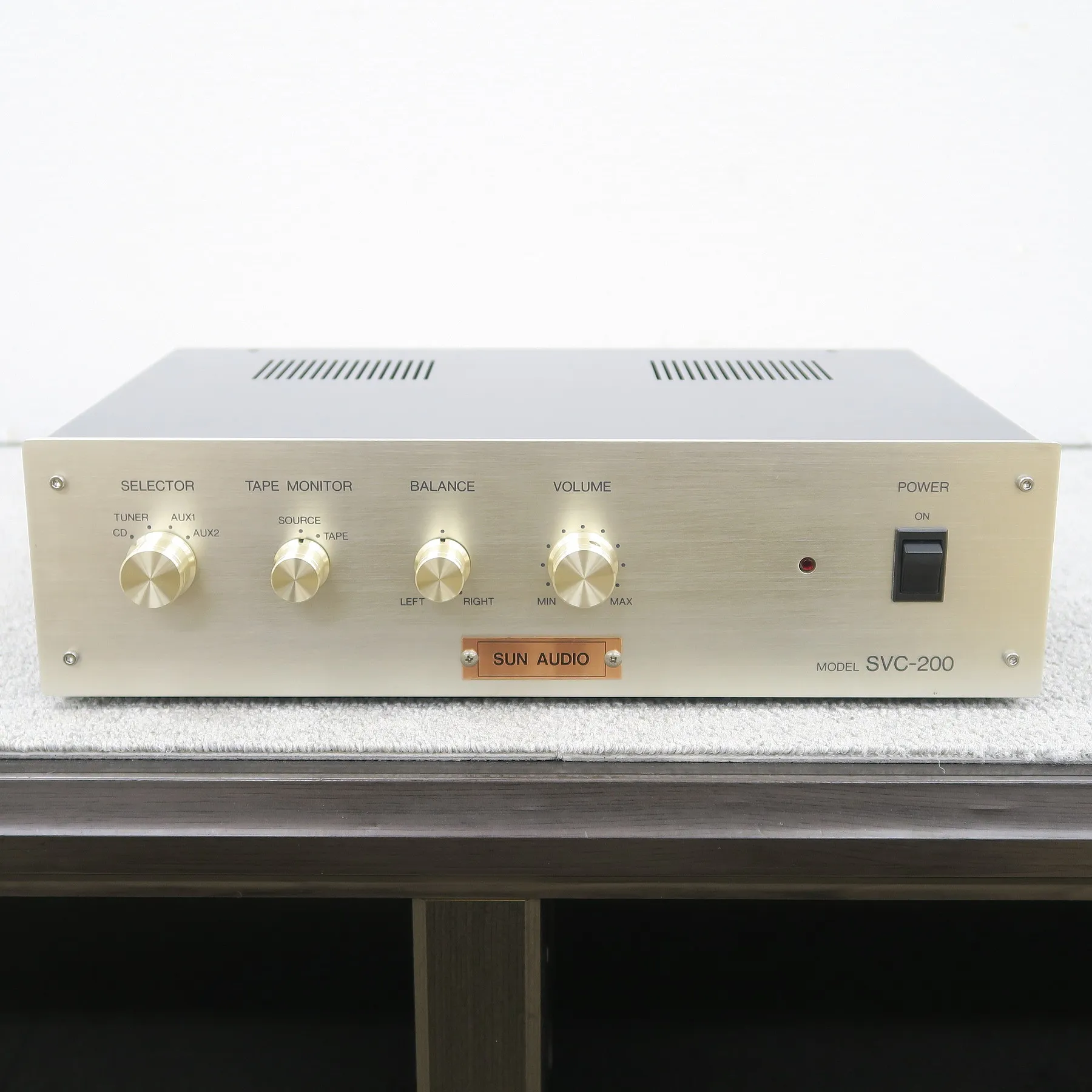 サンオーディオ SunAudio SVC-200 プリアンプ