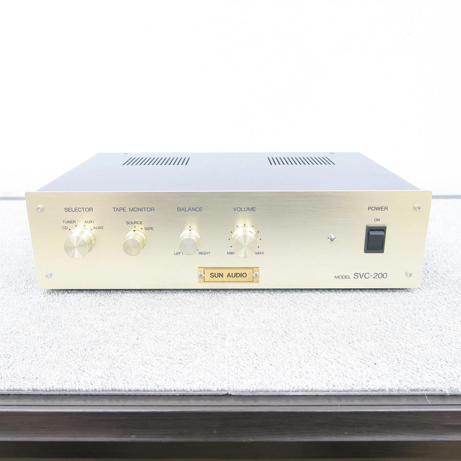 サンオーディオ SunAudio SVC-200 プリアンプ