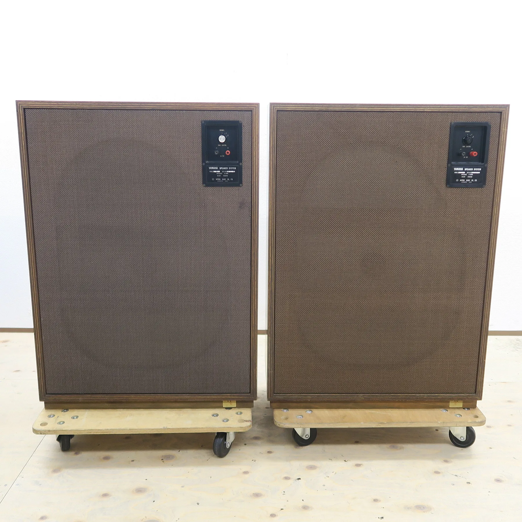 ヤマハ YAMAHA NS-20 スピーカーペア ぽんせんべい @53168｜中古