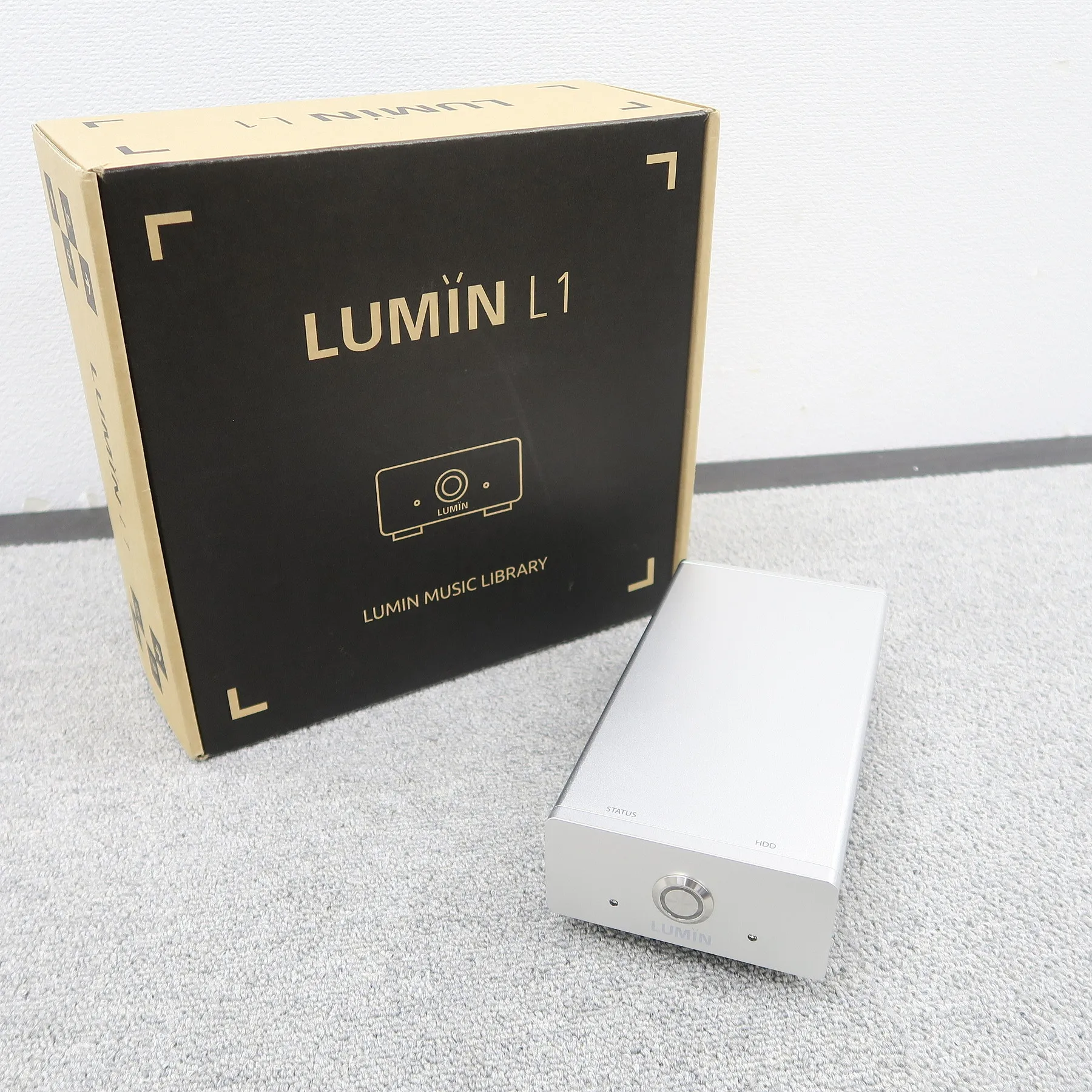 ルーミン LUMIN L1 HDD 5TB ミュージックサーバー 【元箱】