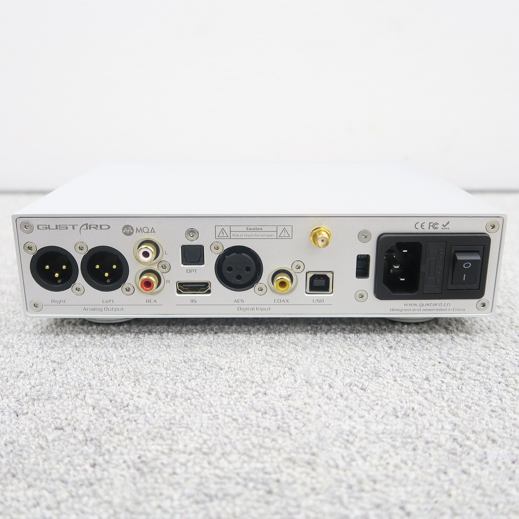 Sランク】グスタード GUSTARD DAC-X16 D/Aコンバーター【元箱】@53219