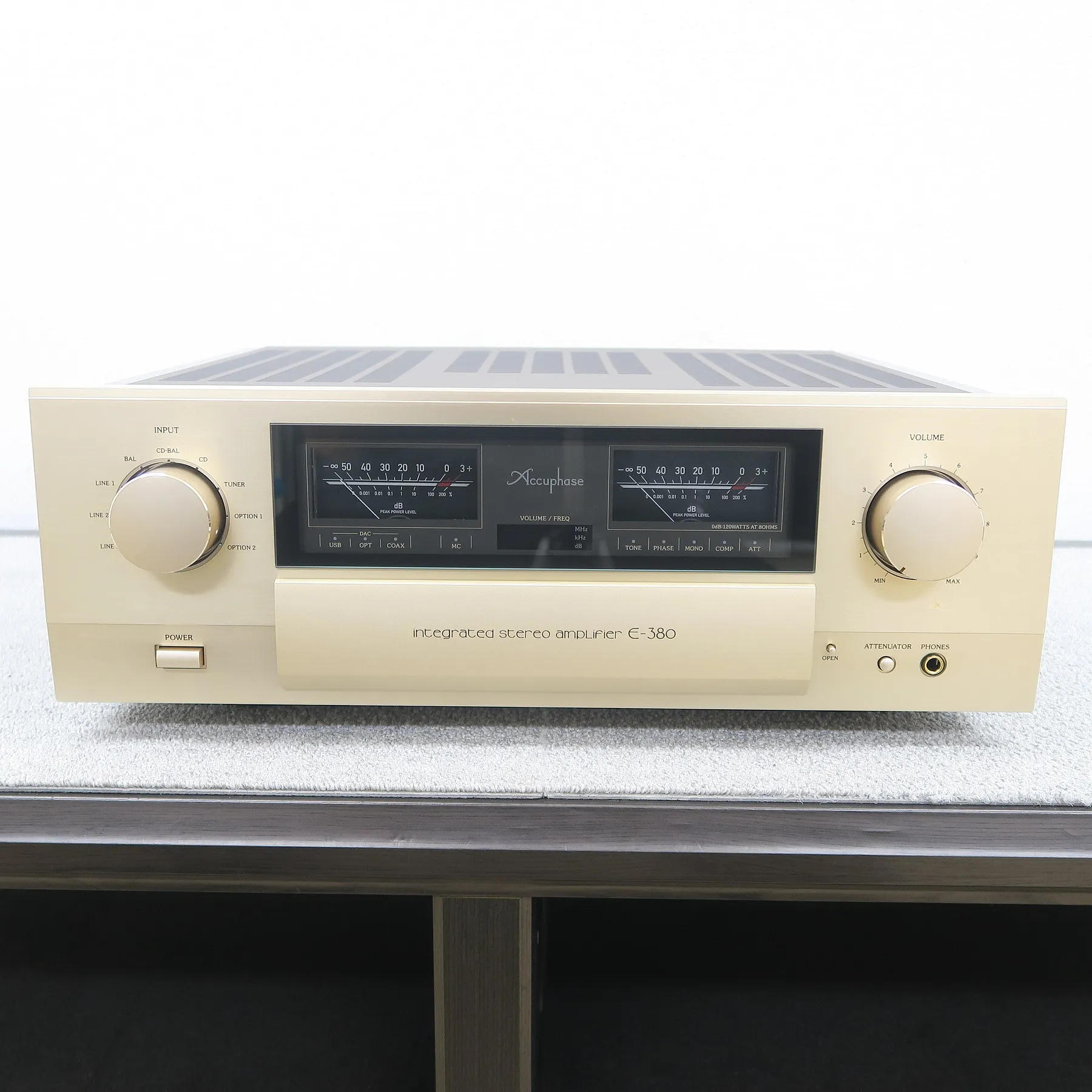 アキュフェーズ Accuphase E-380 プリメインアンプ 【元箱】