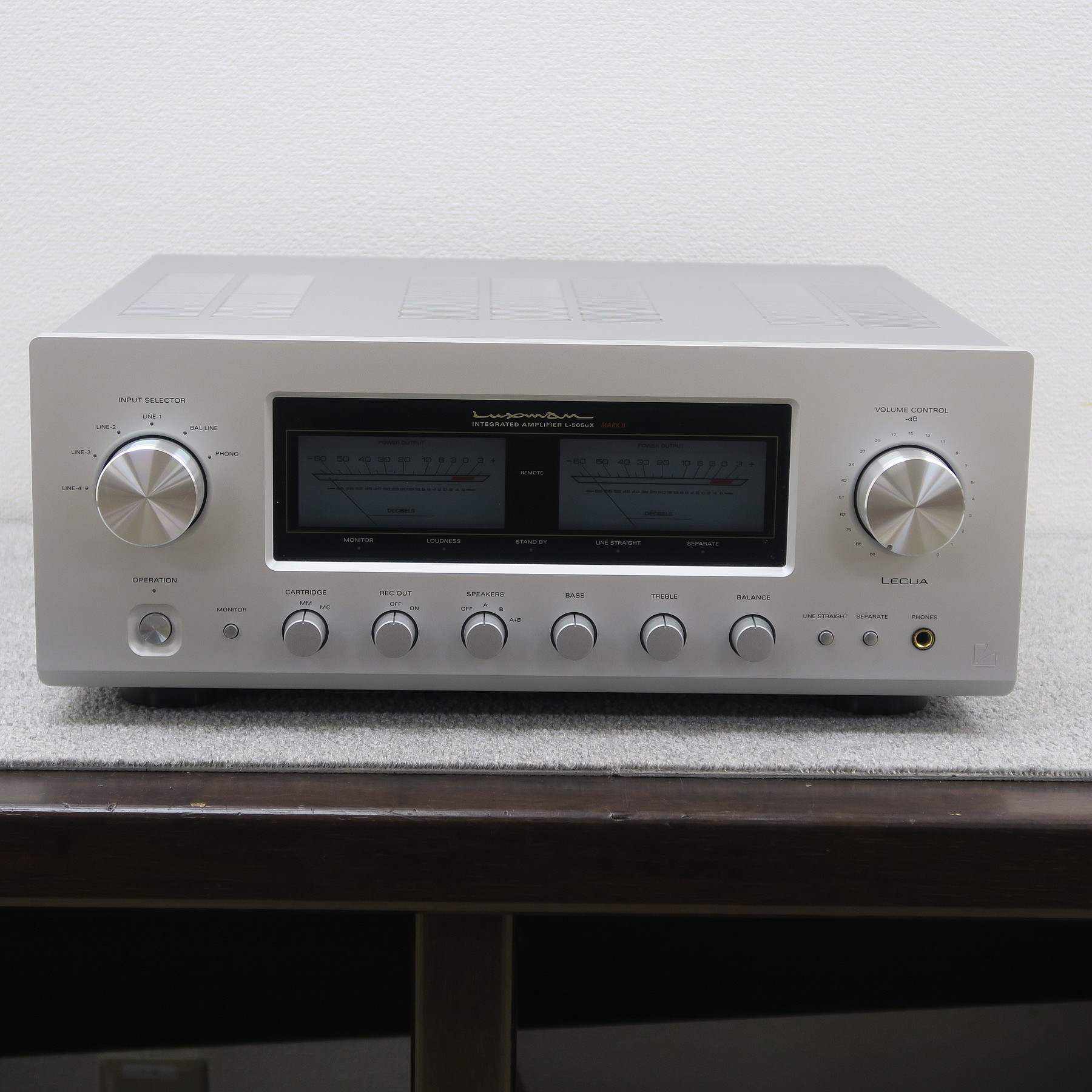 Aランク】ラックスマン LUXMAN L-505uXII プリメインアンプ