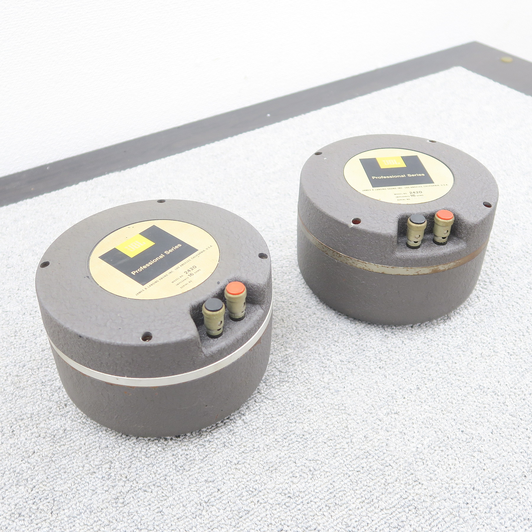 現状】ジェイビーエル JBL 2420 ドライバー @52820 / 中古オーディオ