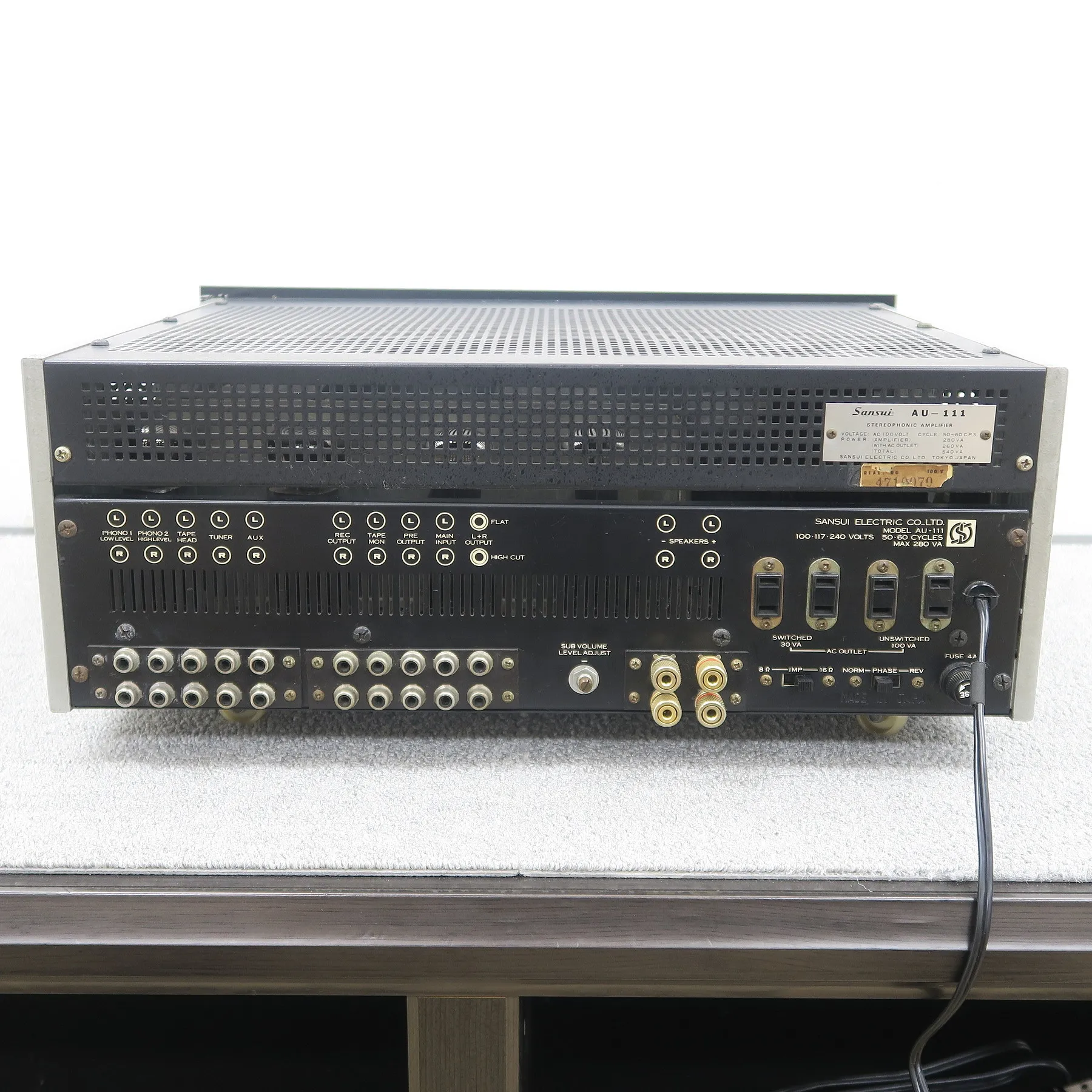 サンスイ SANSUI AU-111 プリメインアンプ @53169|中古オーディオ販売 サンスイ SANSUI AU-111 プリメインアンプ @53169|中古オーディオ販売