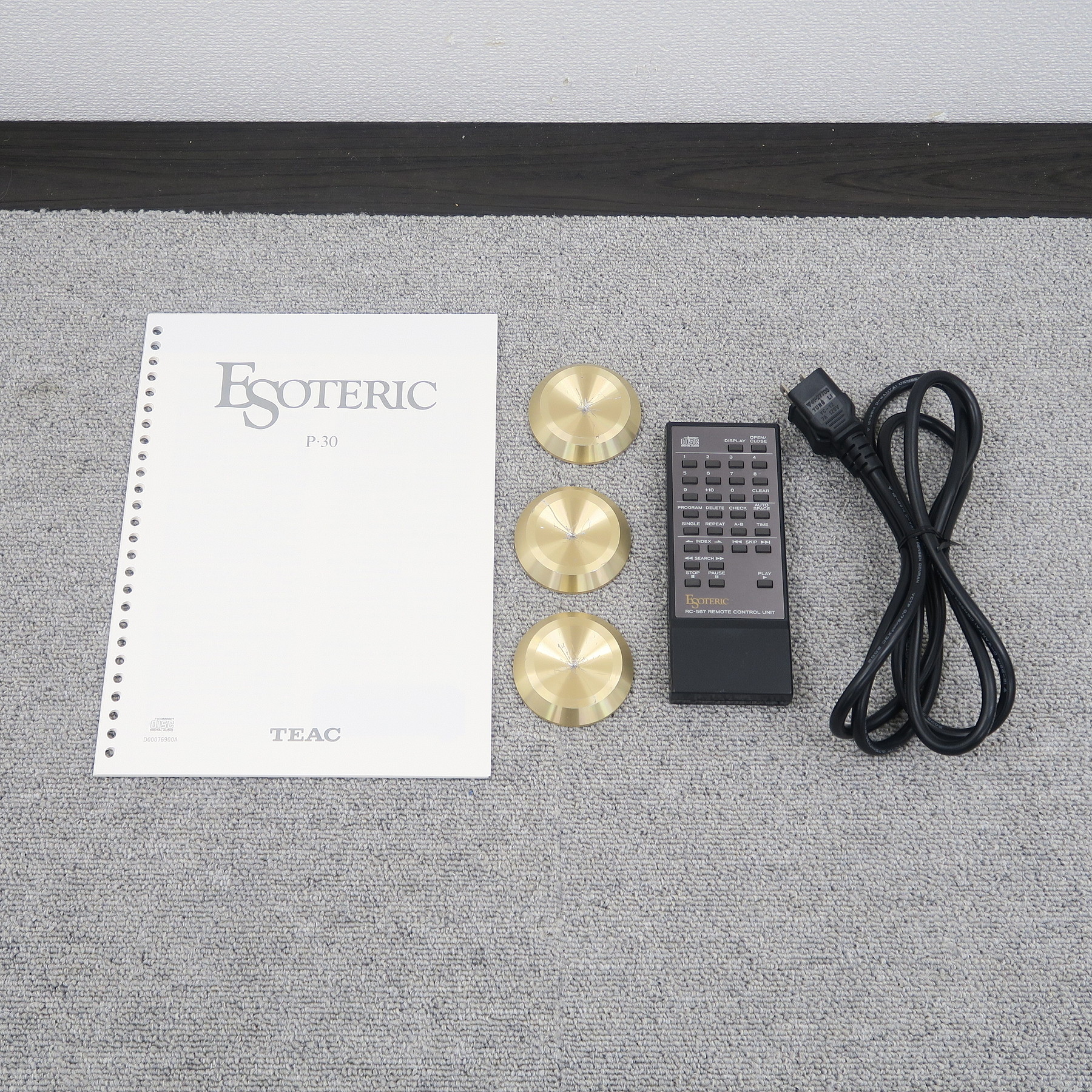 ジャンク】エソテリック ESOTERIC P-30 CDトランスポート @53392