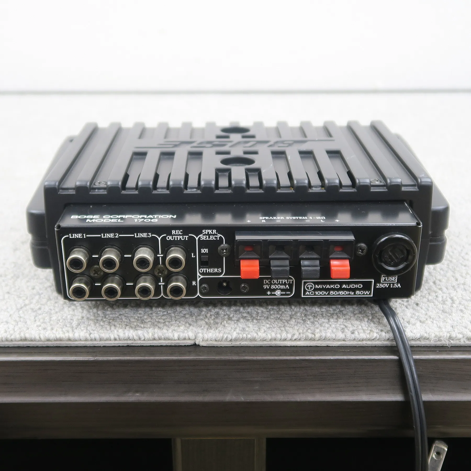 ボーズ BOSE 1706 パワーアンプ 【元箱】@53397｜中古オーディオ販売