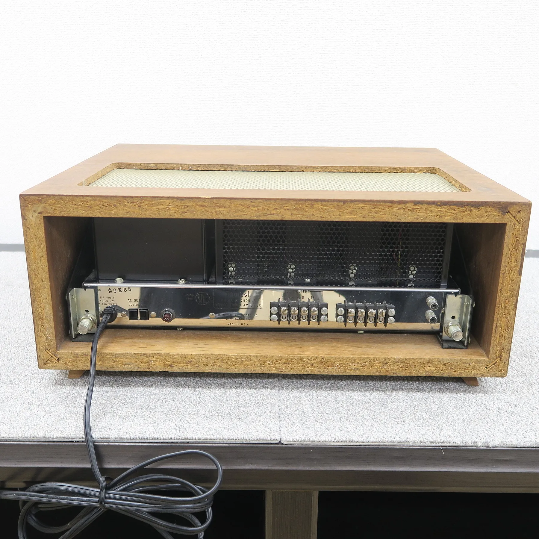 マッキントッシュ Mcintosh MC2505 パワーアンプ @53463｜中古