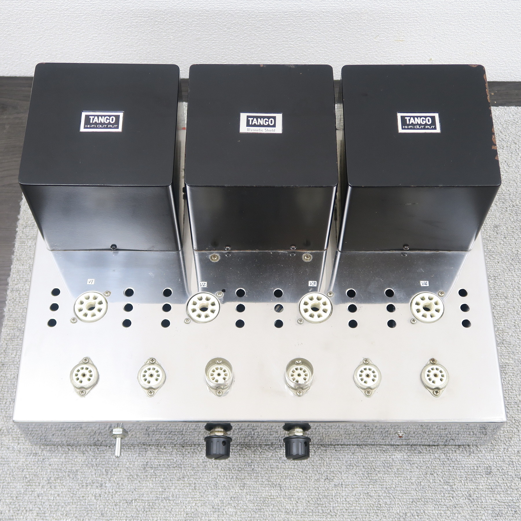 ジャンク】型番不明 自作 真空管 パワーアンプ @52720 / 中古