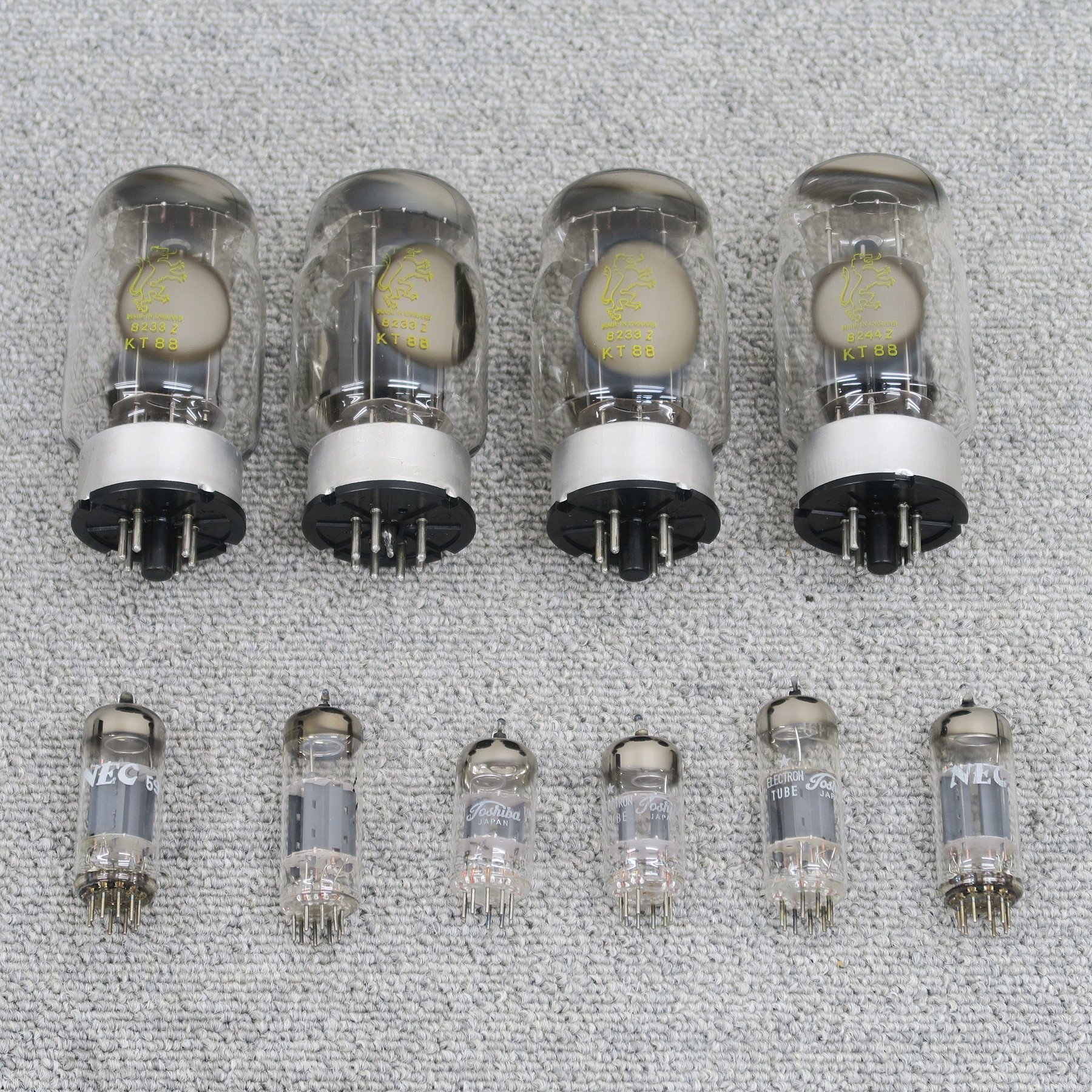 自作　真空管　パワーアンプ　自作マニアの方から購入　　ジャンク出品 ジャンク】型番不明 自作 真空管 パワーアンプ @52720 / 中古