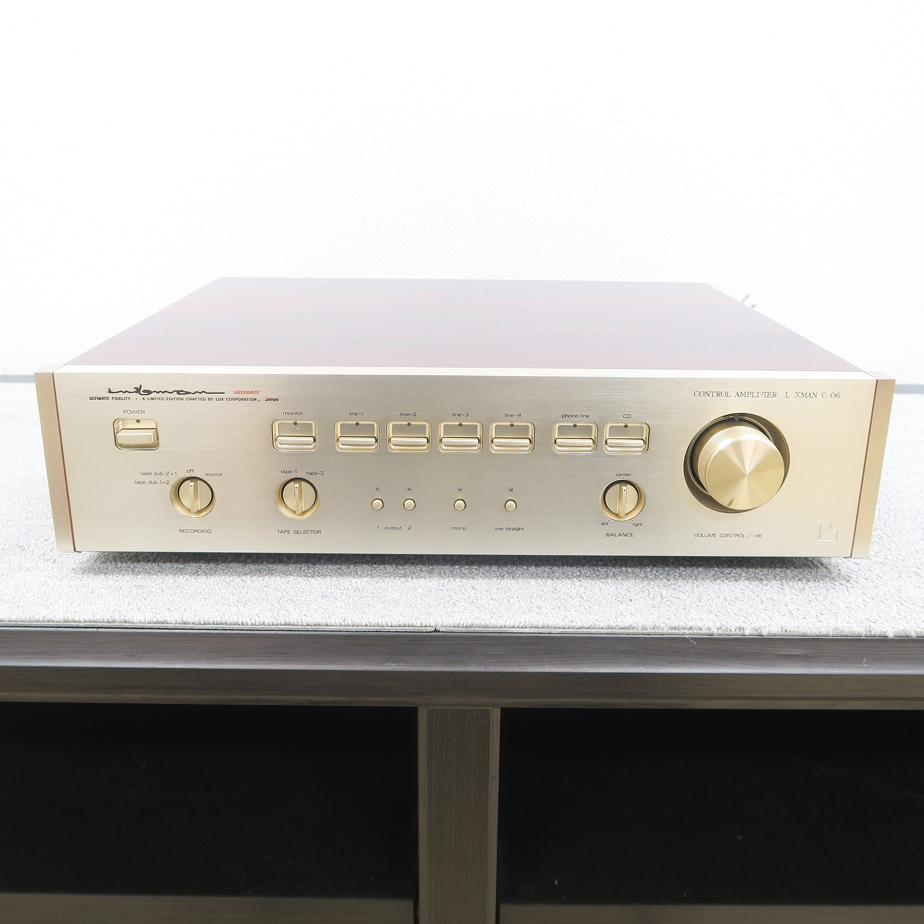 LUXMAN C-06α コントロールアンプ 躓く 音響機器 オーディオ LUXMAN C-06α コントロールアンプ 躓く 音響機器 オーディオ