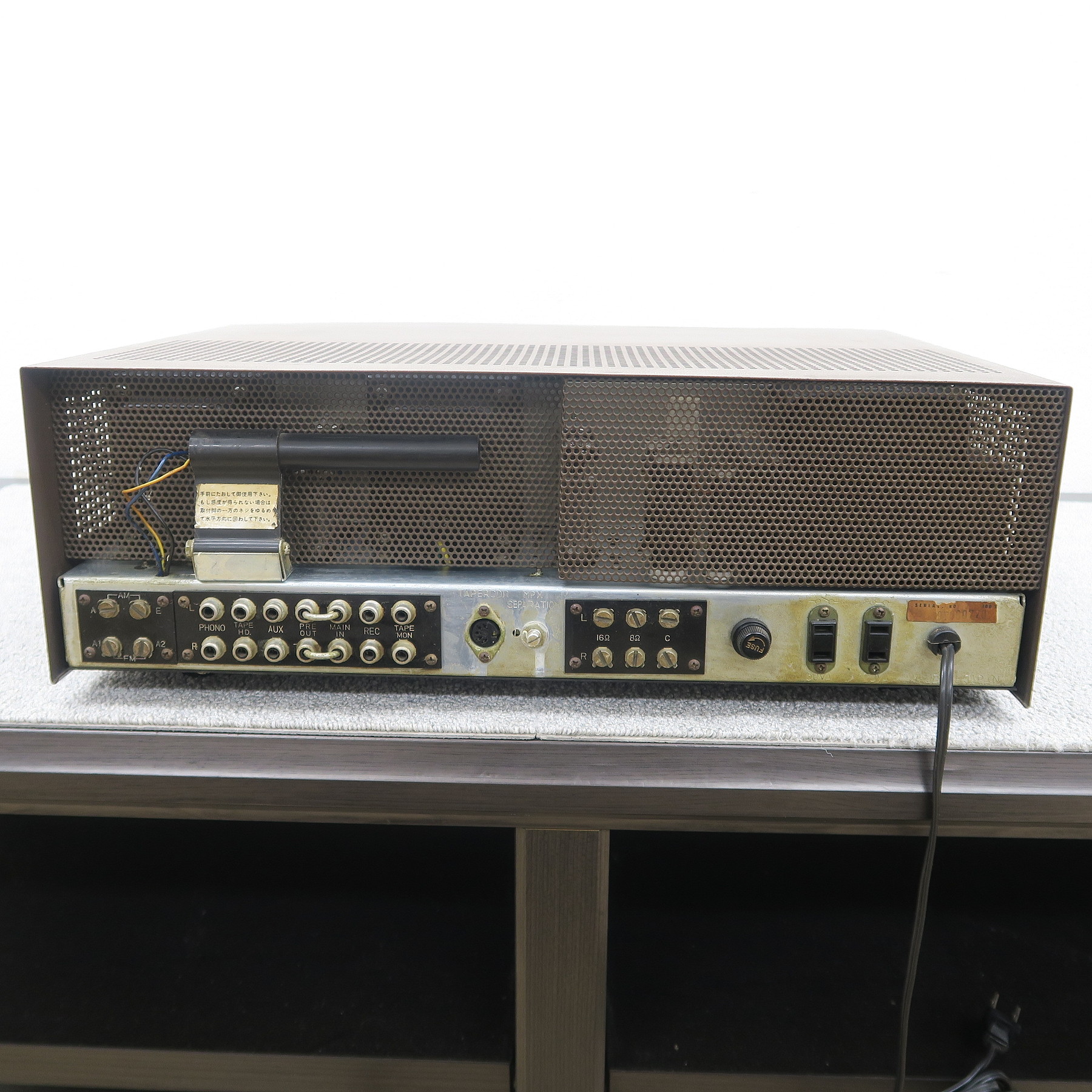 山水 FM/AMレシーバー SAX-600 - オーディオ機器
