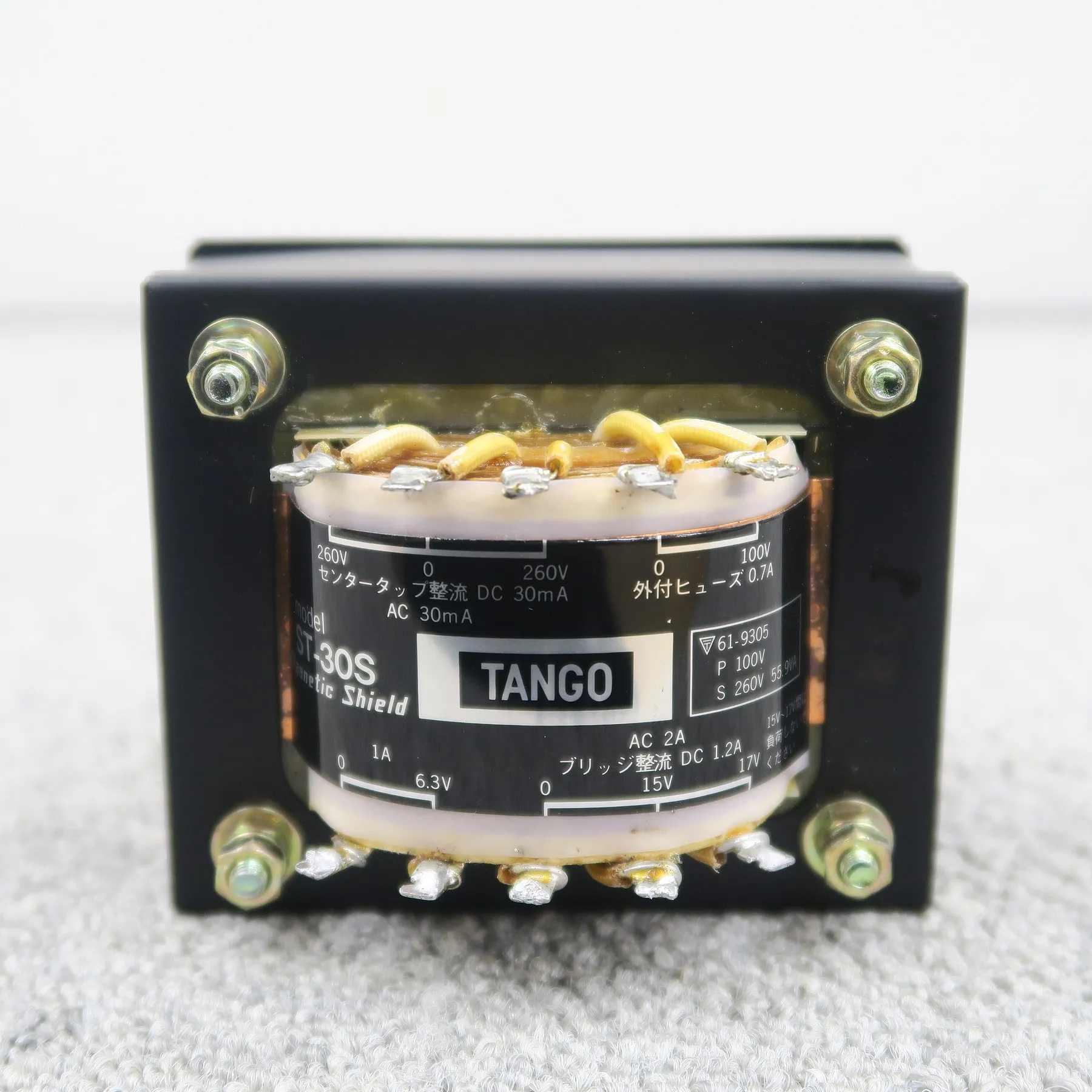 タンゴ TANGO ST-30S 1個 トランス【元箱】@52941｜中古オーディオ販売
