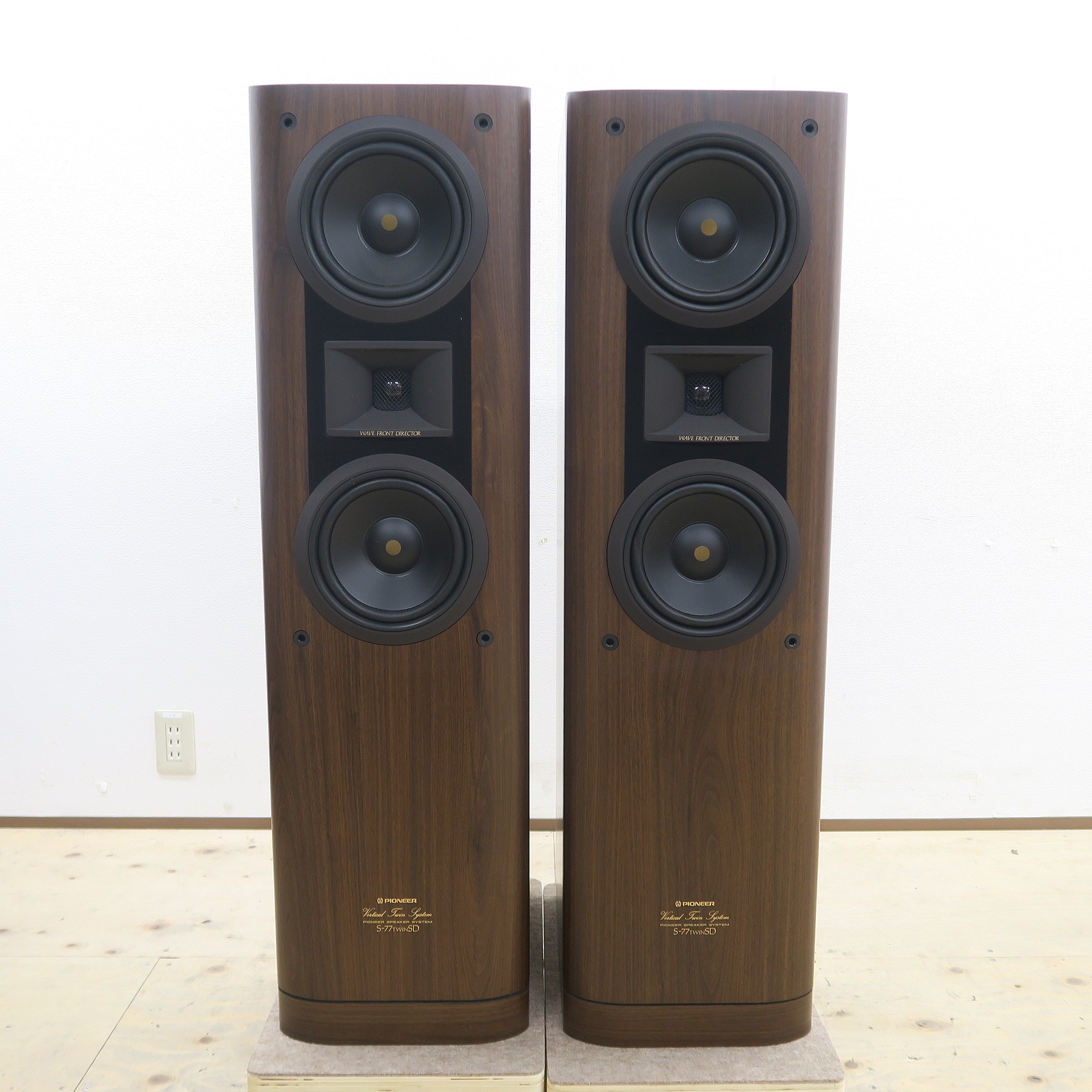 【Bランク】パイオニア Pioneer S-77twinSD スピーカーペア @53067 /  中古オーディオ買取、販売、通販のショップアフロオーディオ横浜