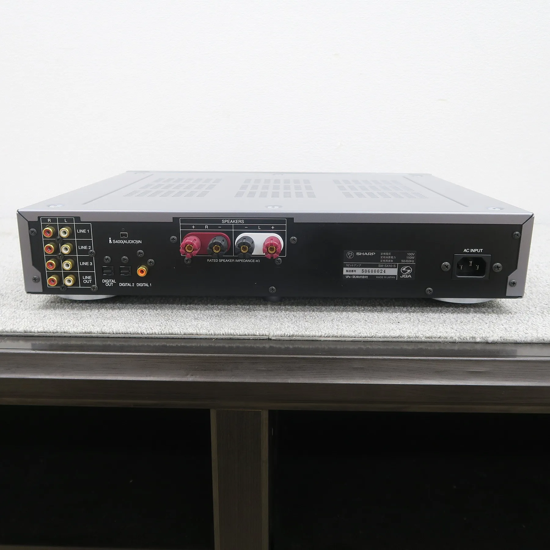 シャープ SHARP SM-SX10 プリメインアンプ @53684｜中古オーディオ販売