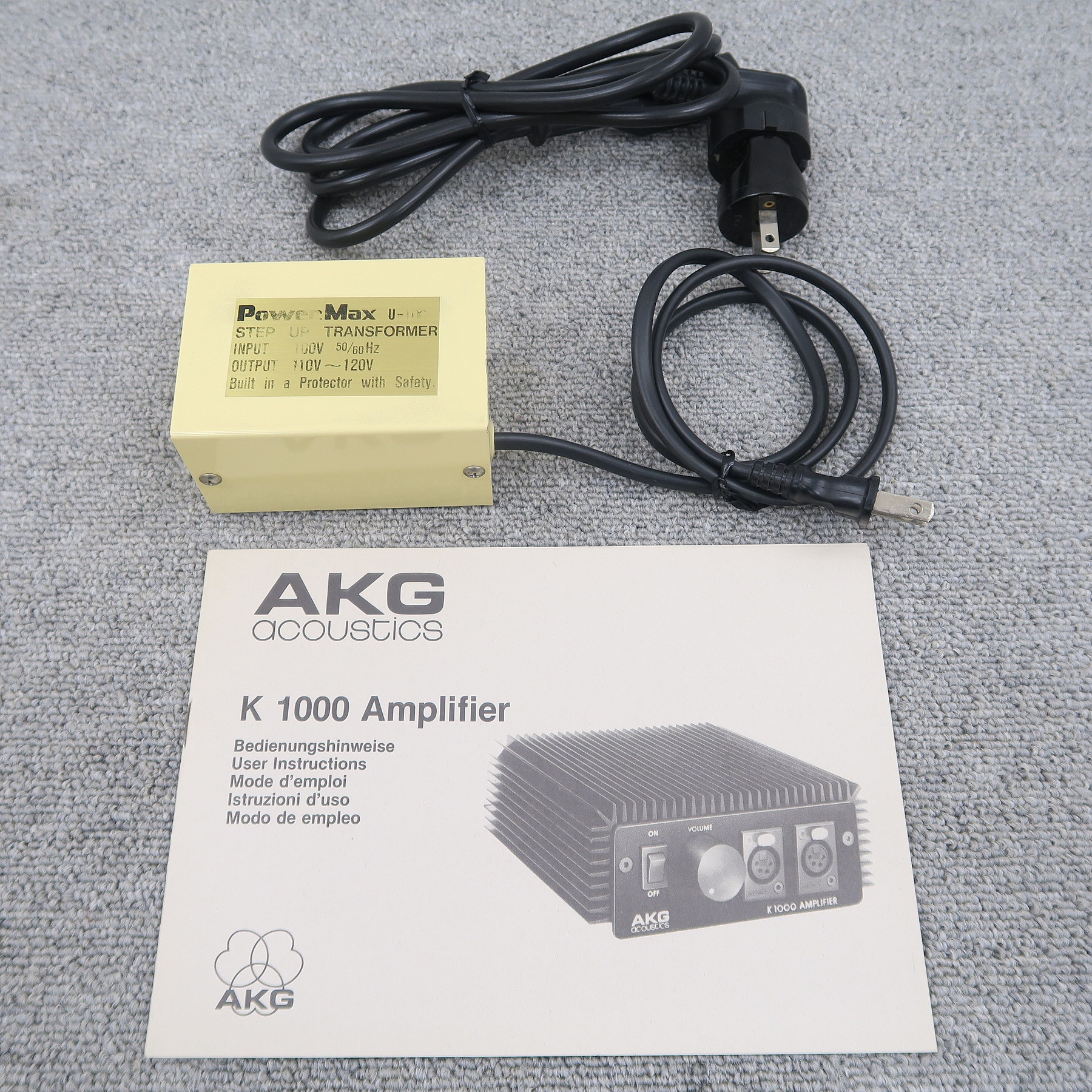 Bランク】アーカーゲー AKG K1000 amplifier ヘッドフォンアンプ 