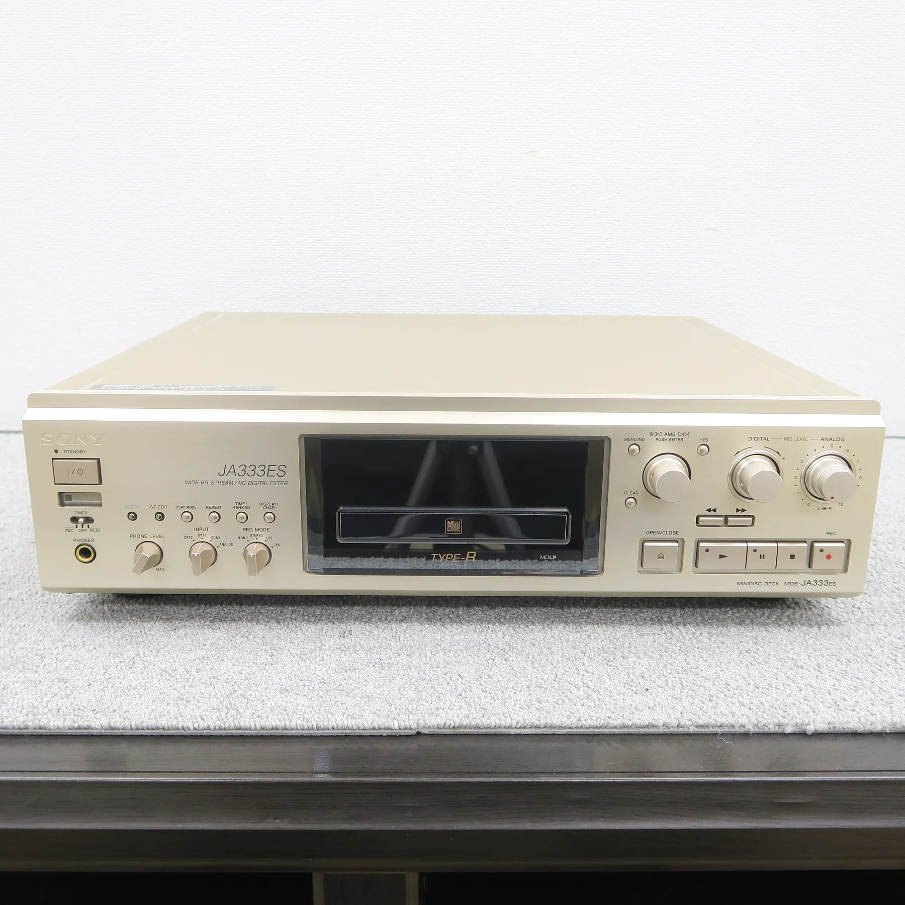 ソニー SONY MDS-JA333ES MDデッキ