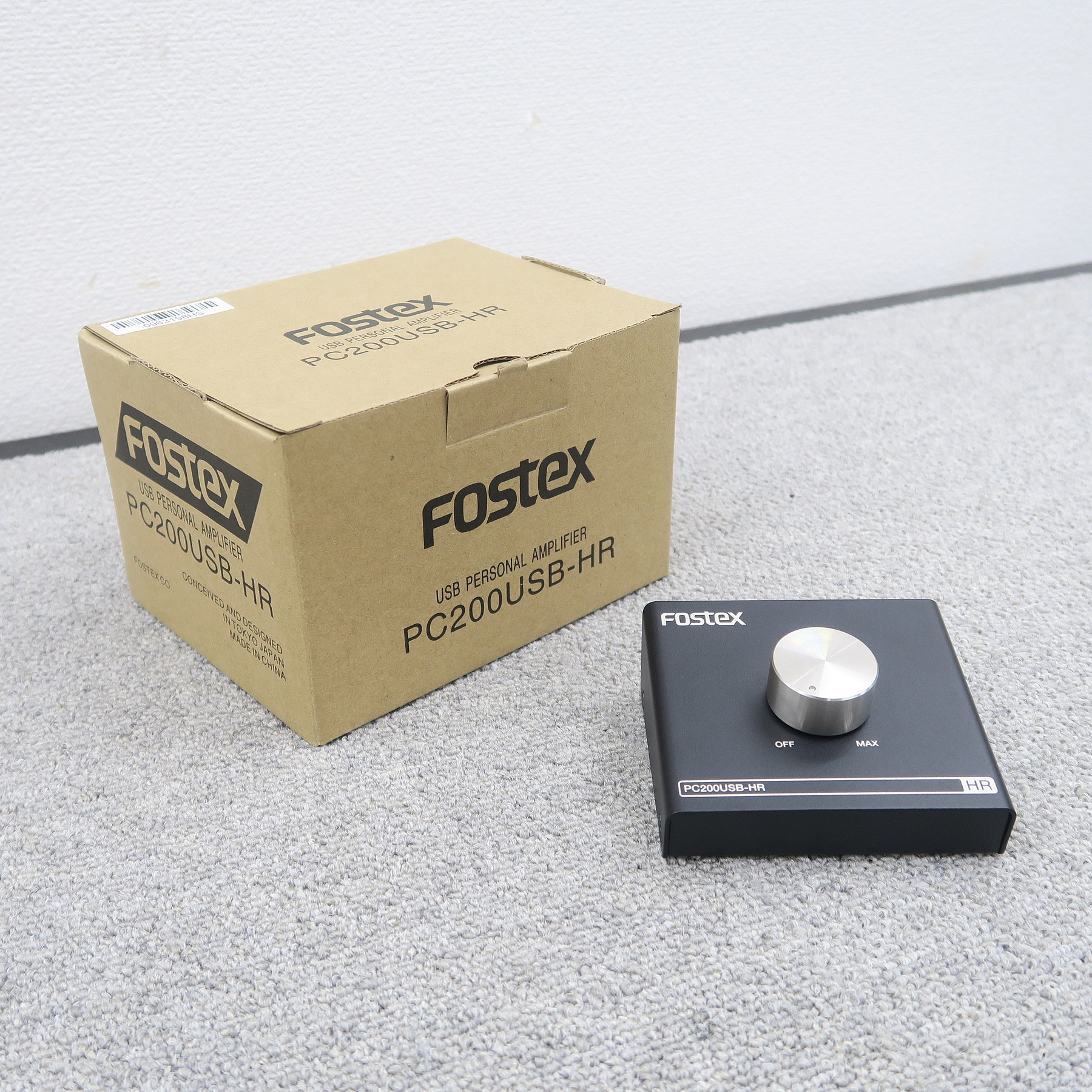 FOSTEX PC200USB-HR ハイレゾ対応DAC内蔵パーソナルアンプ - アンプ