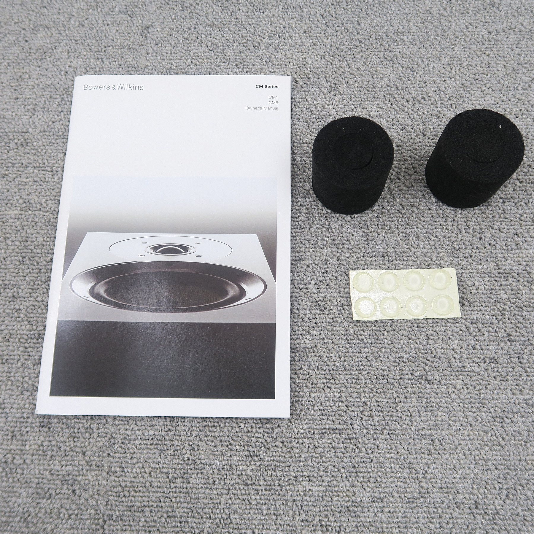 Bランク】B&W CM1 ピアノブラック スピーカーペア 【元箱】@53687
