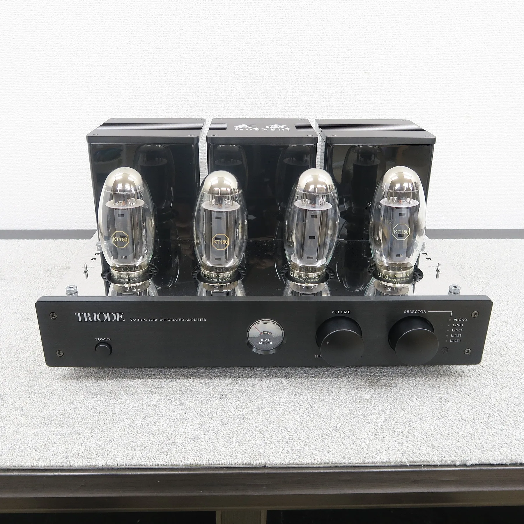トライオード TRIODE MUSASHI プリメインアンプ 【元箱】